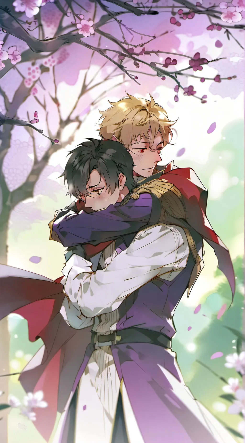 ai character: Aoyama x Izuku background