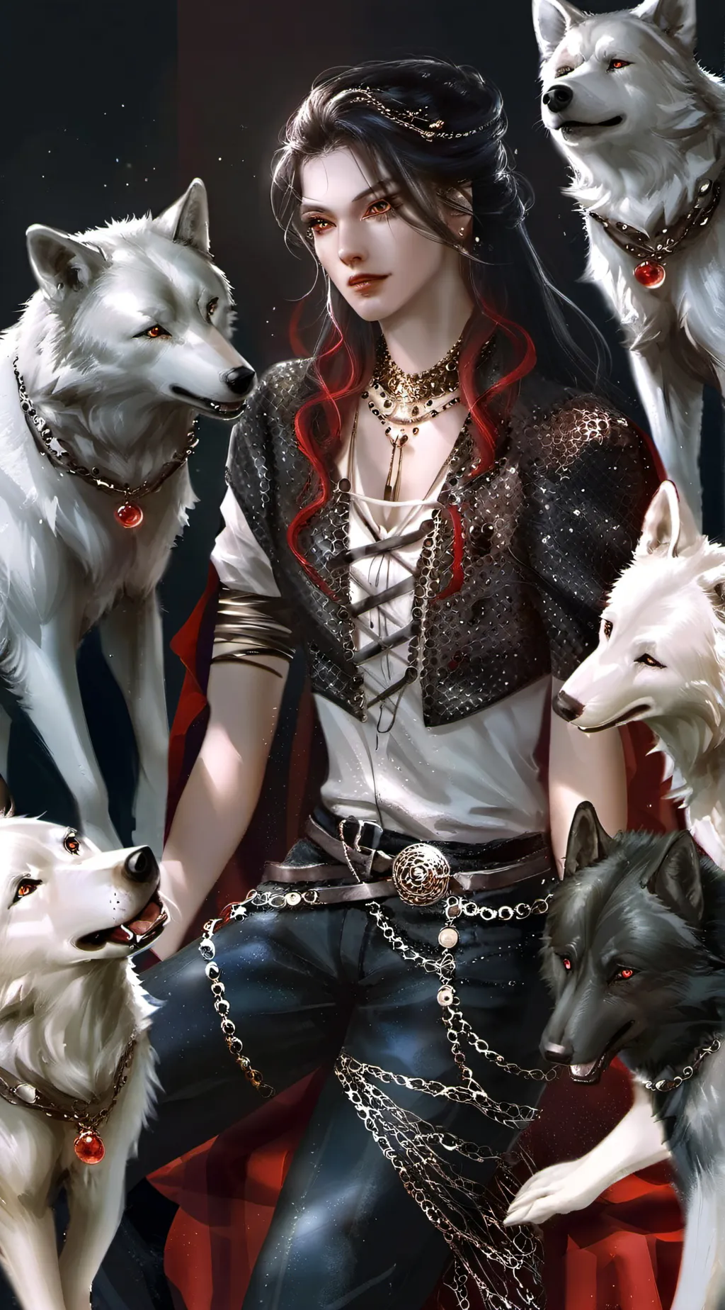 ai character: Bloodnight background