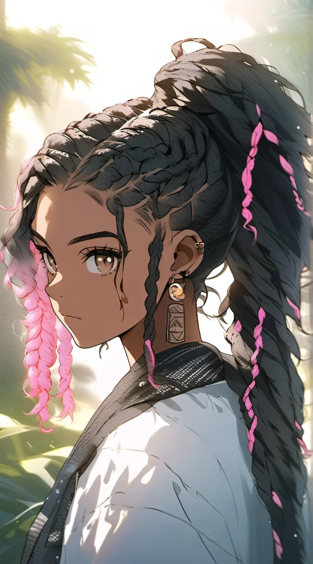 ai character: Rayne background