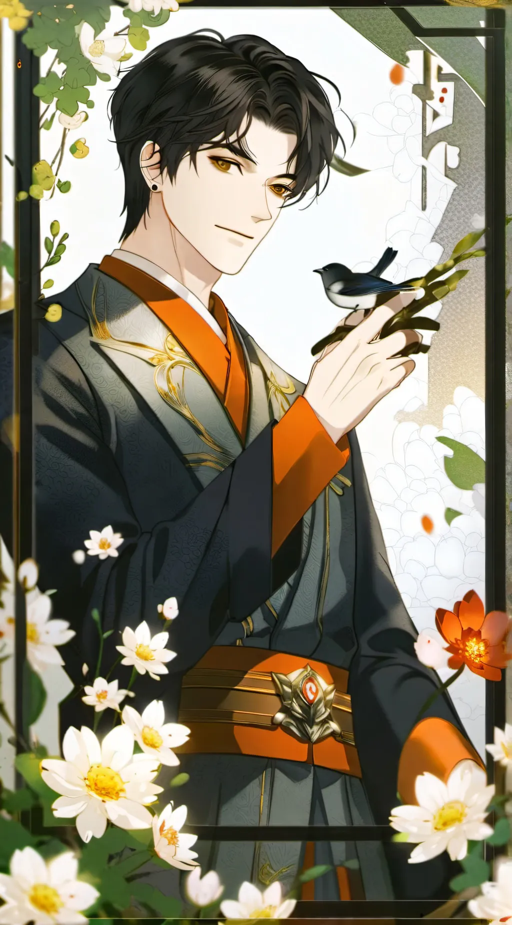 ai character: Damian desmond background