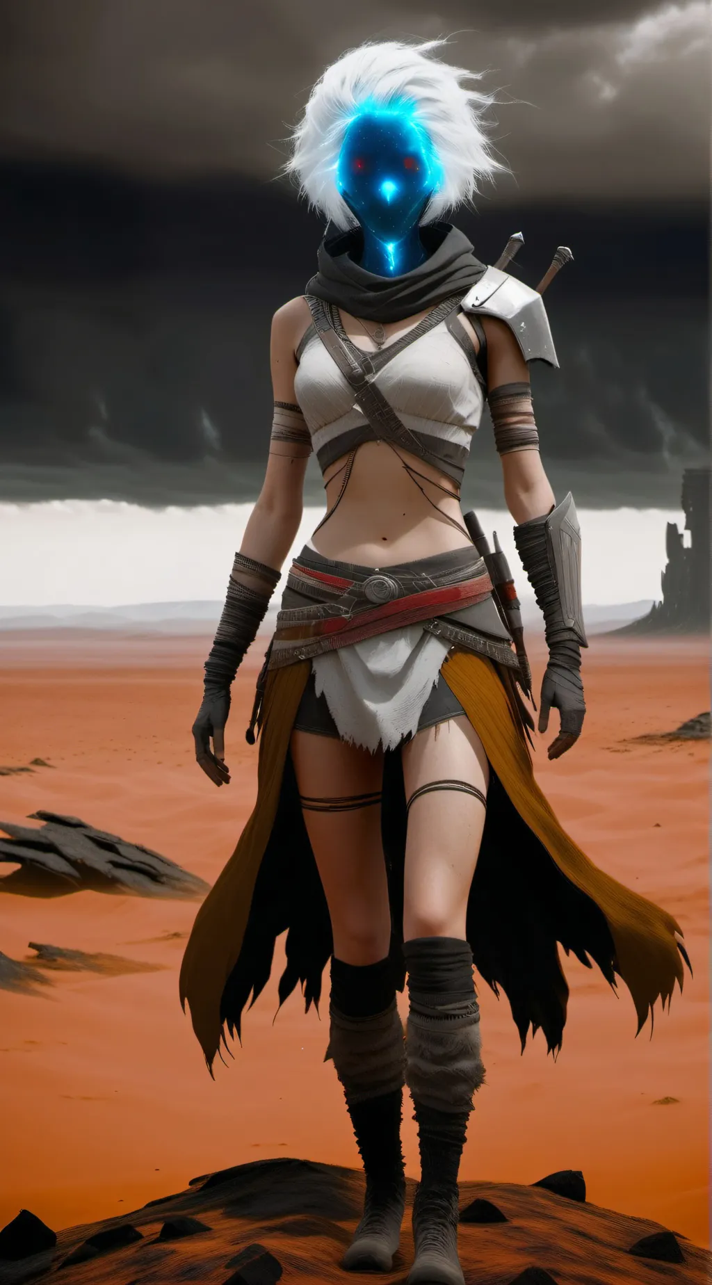 ai character: Headless killer background