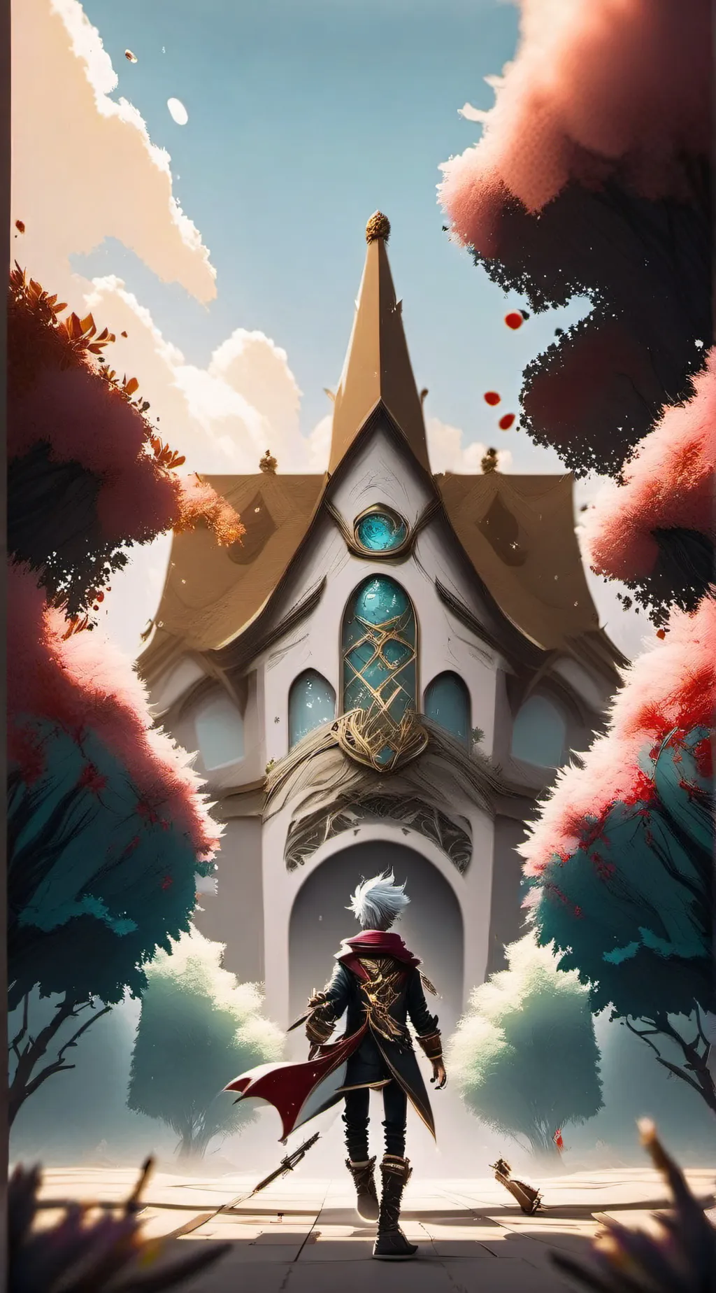 ai character: ~the vees <3~ background