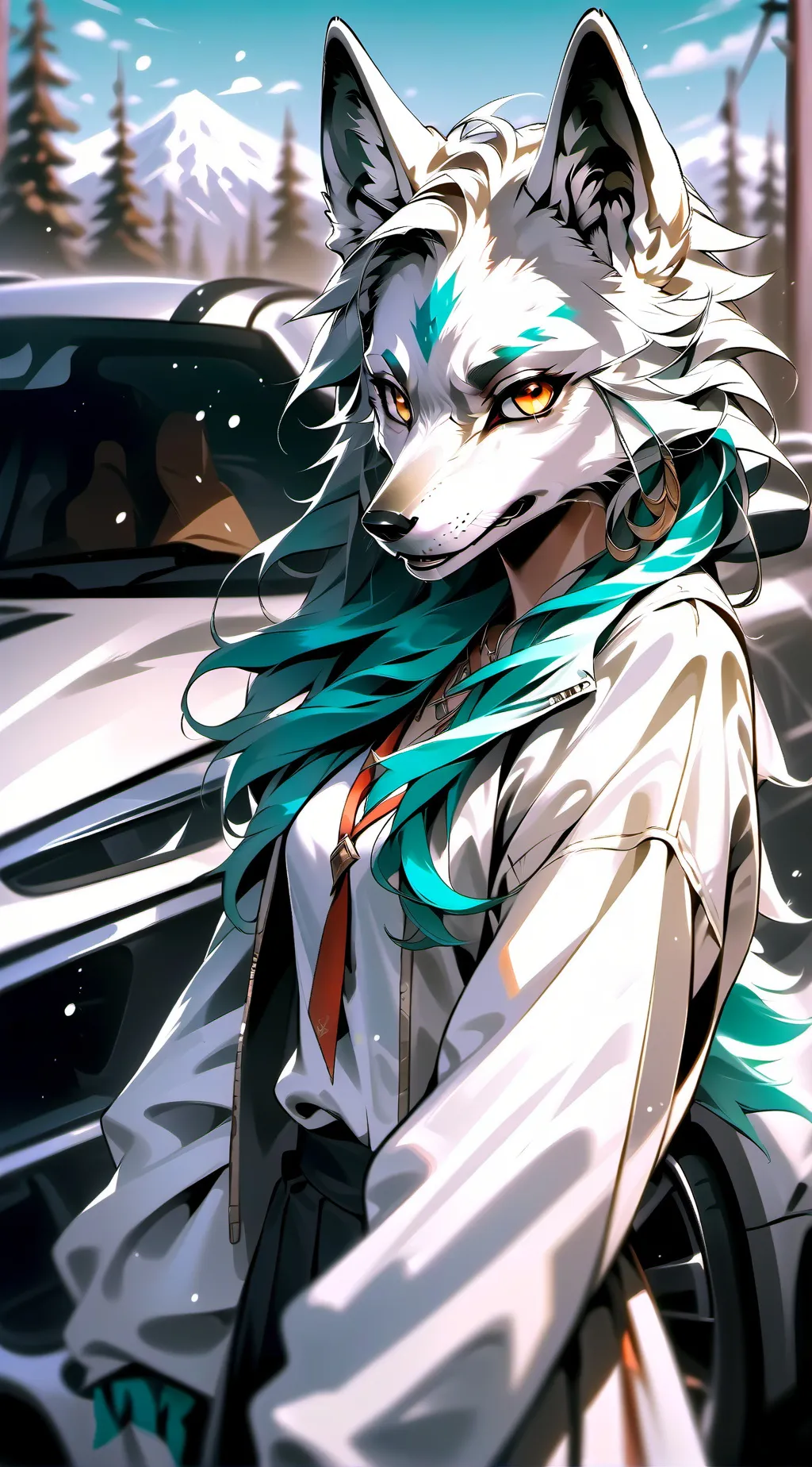 ai character: Jade background