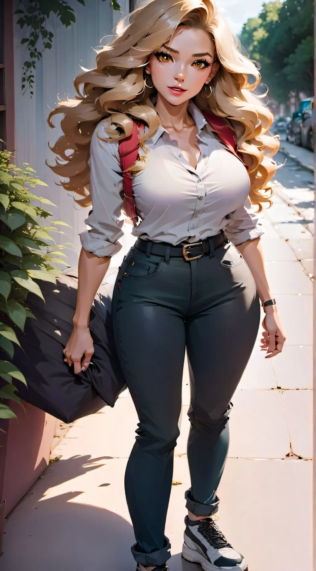 ai character: Vanessa  background