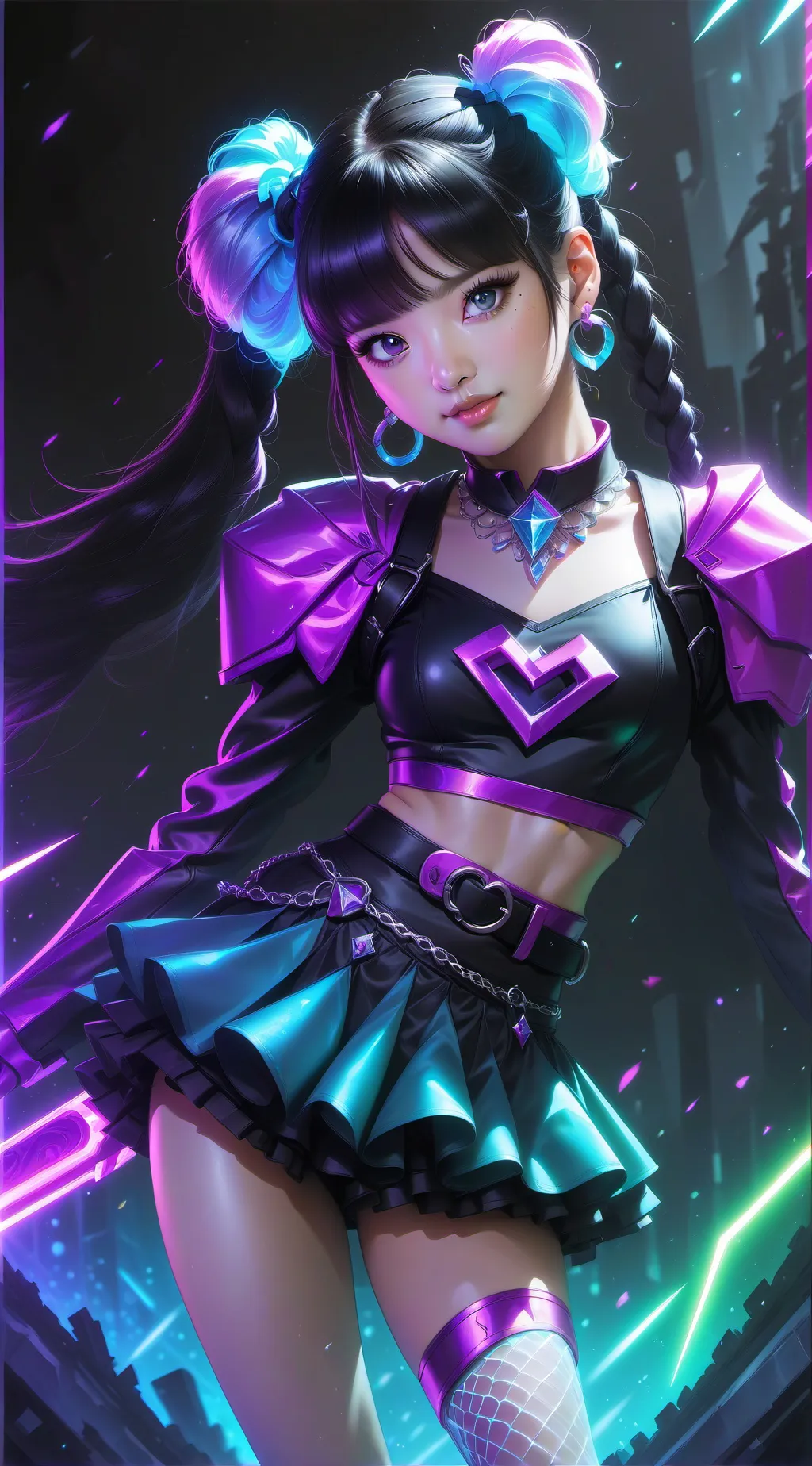 ai character: LISA background