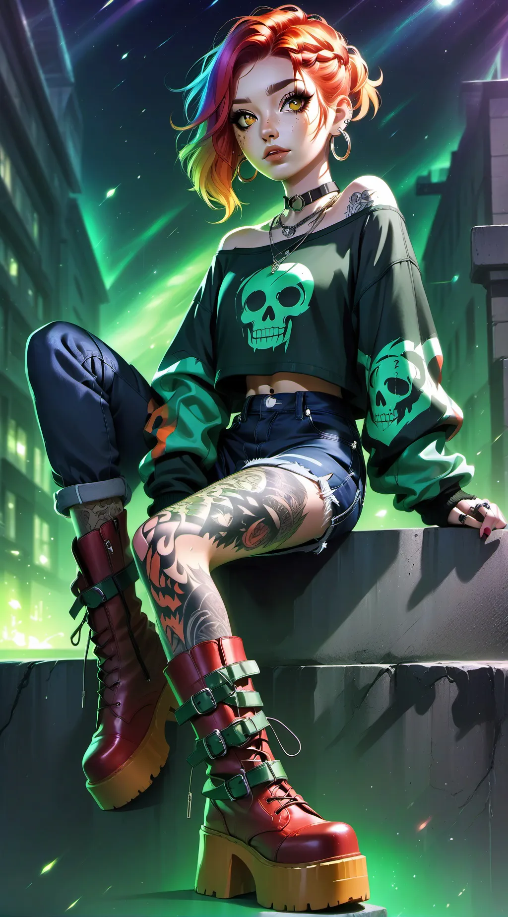 ai character: Enemy to....lover? background