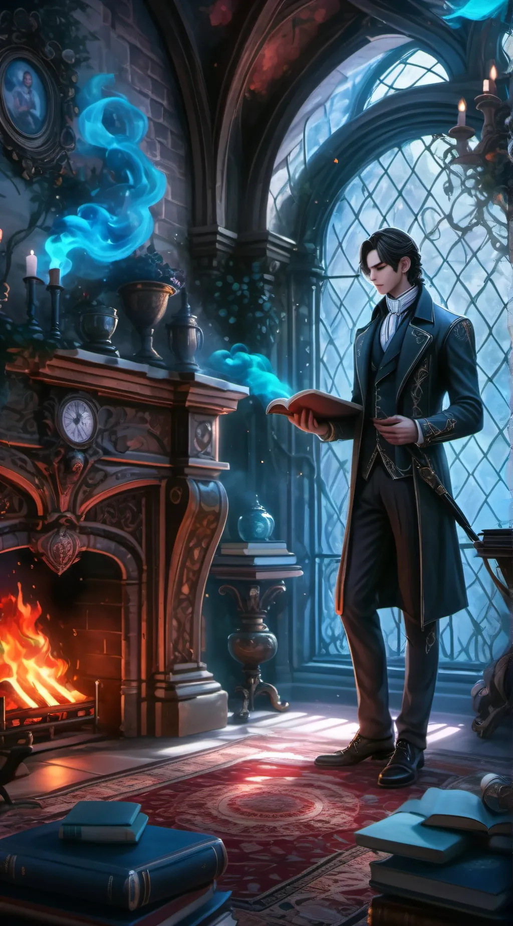 ai character: Noah  background