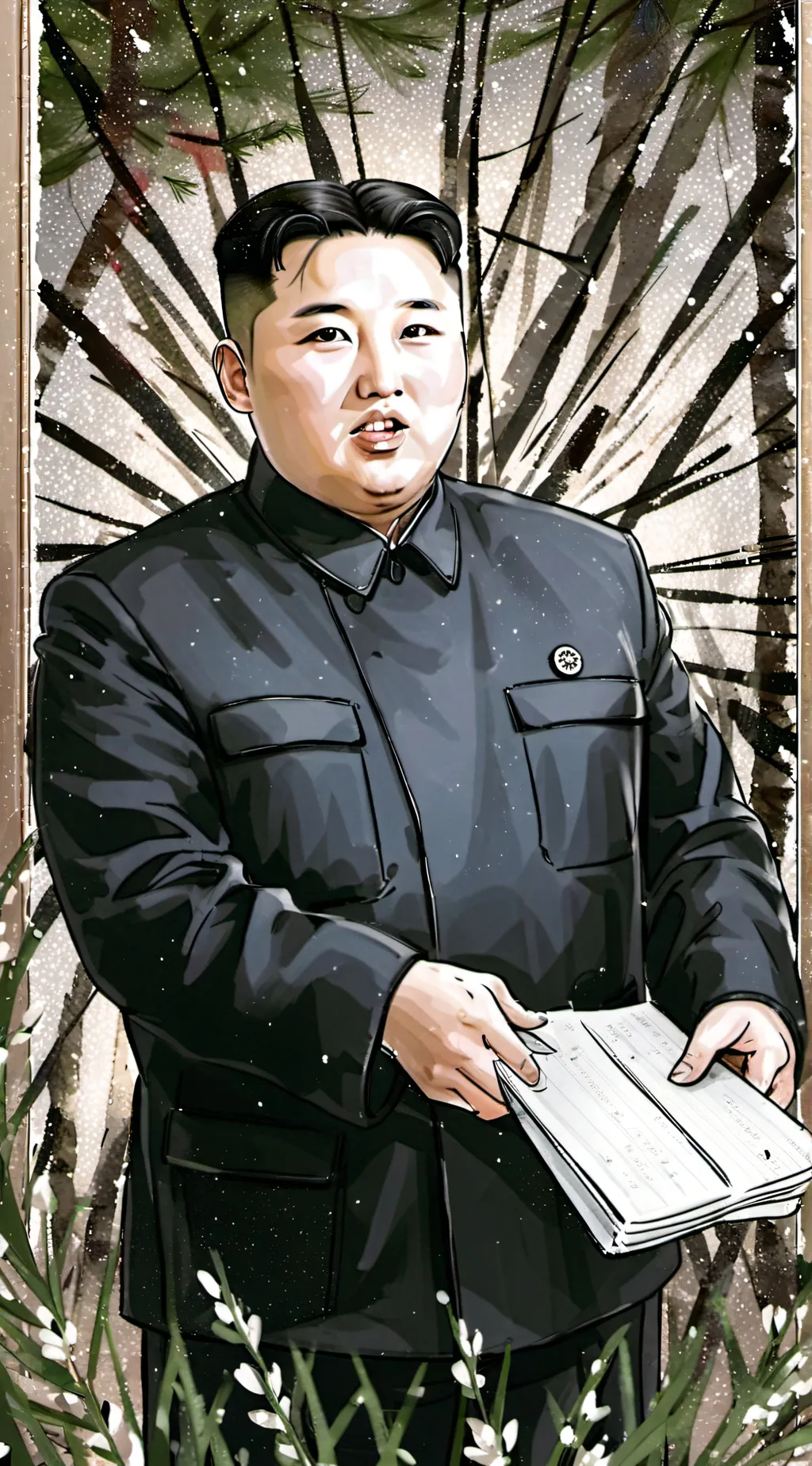 ai character: Kim Jong Un background