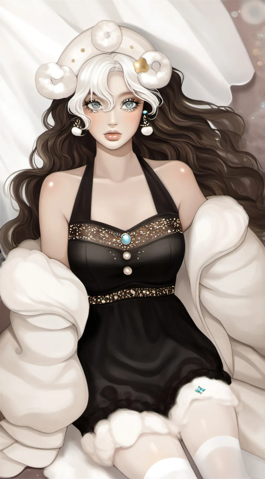 ai character: Star background