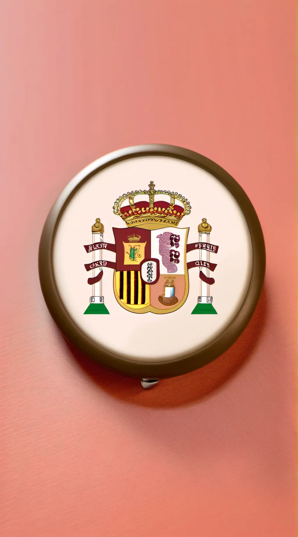 ai character: The Spanish button background