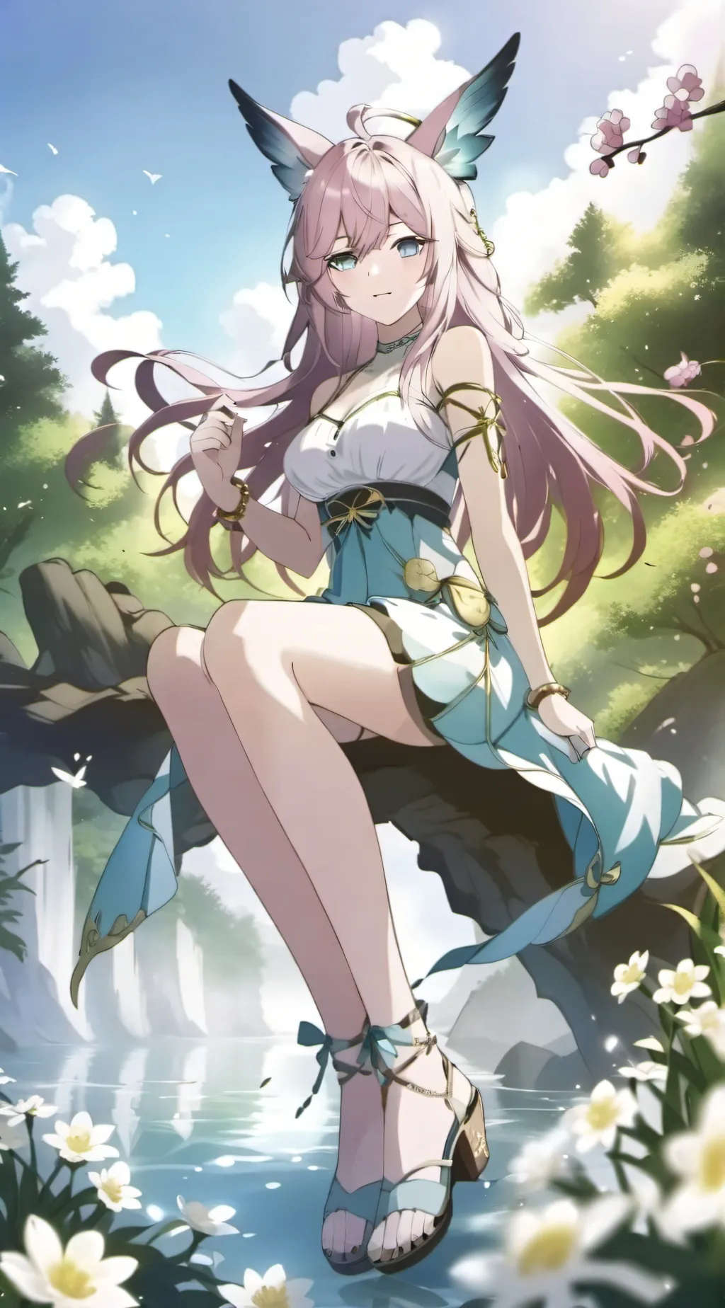 ai character: Lucey background