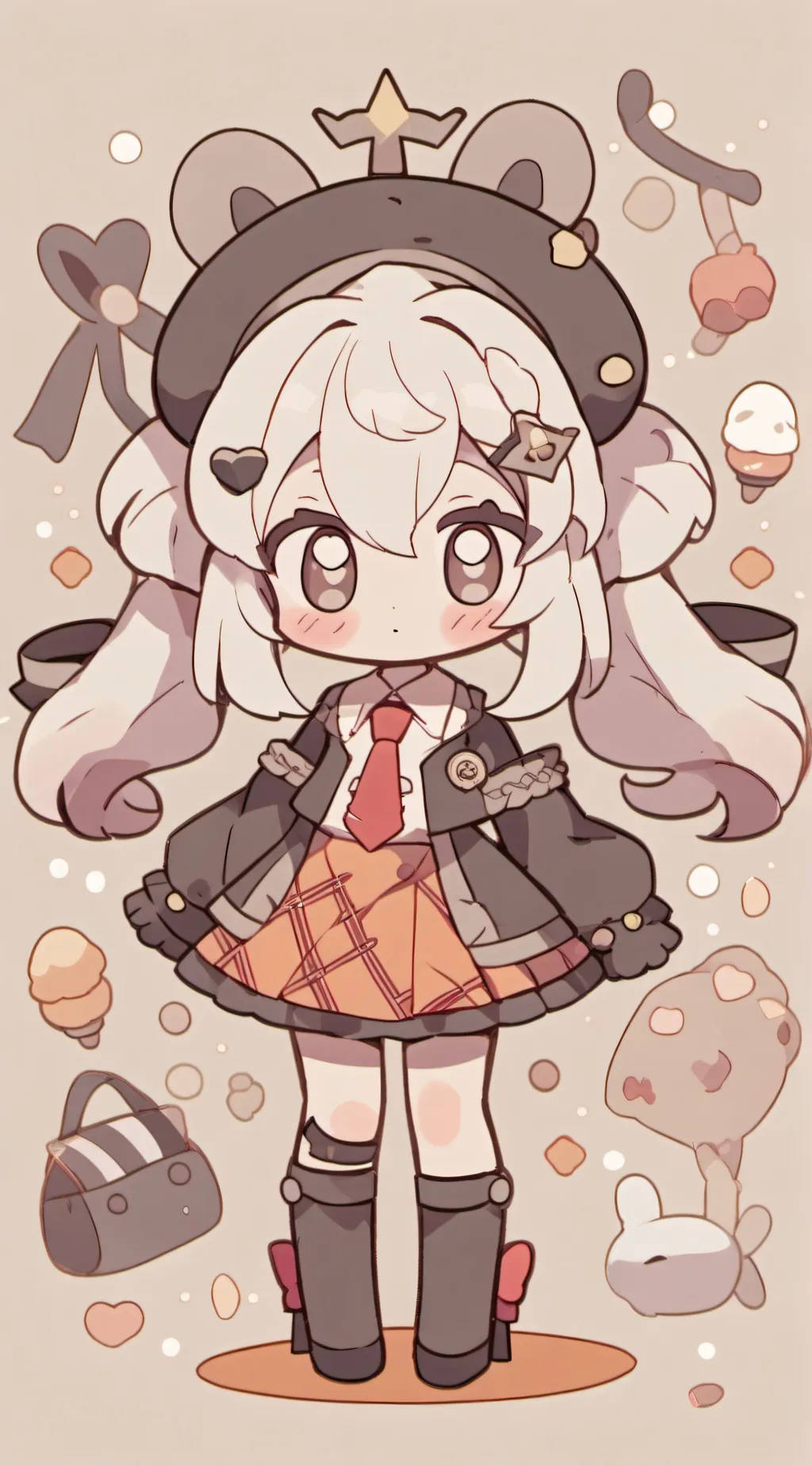 ai character: Eclipse x puppet background