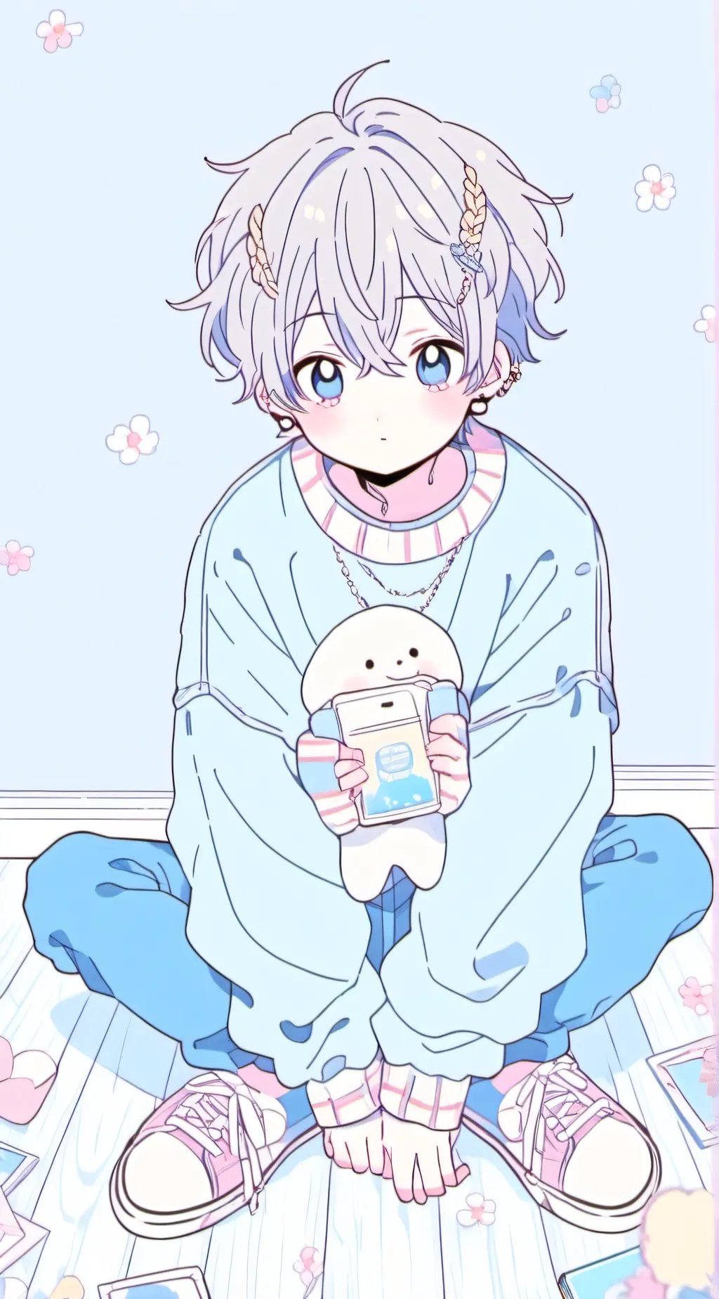 ai character: ray background