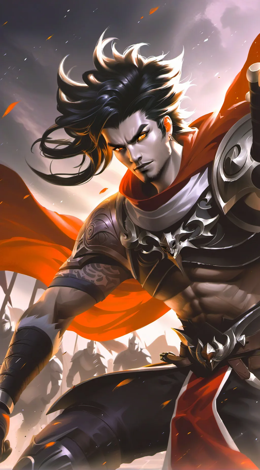 ai character: xian russel marcos background