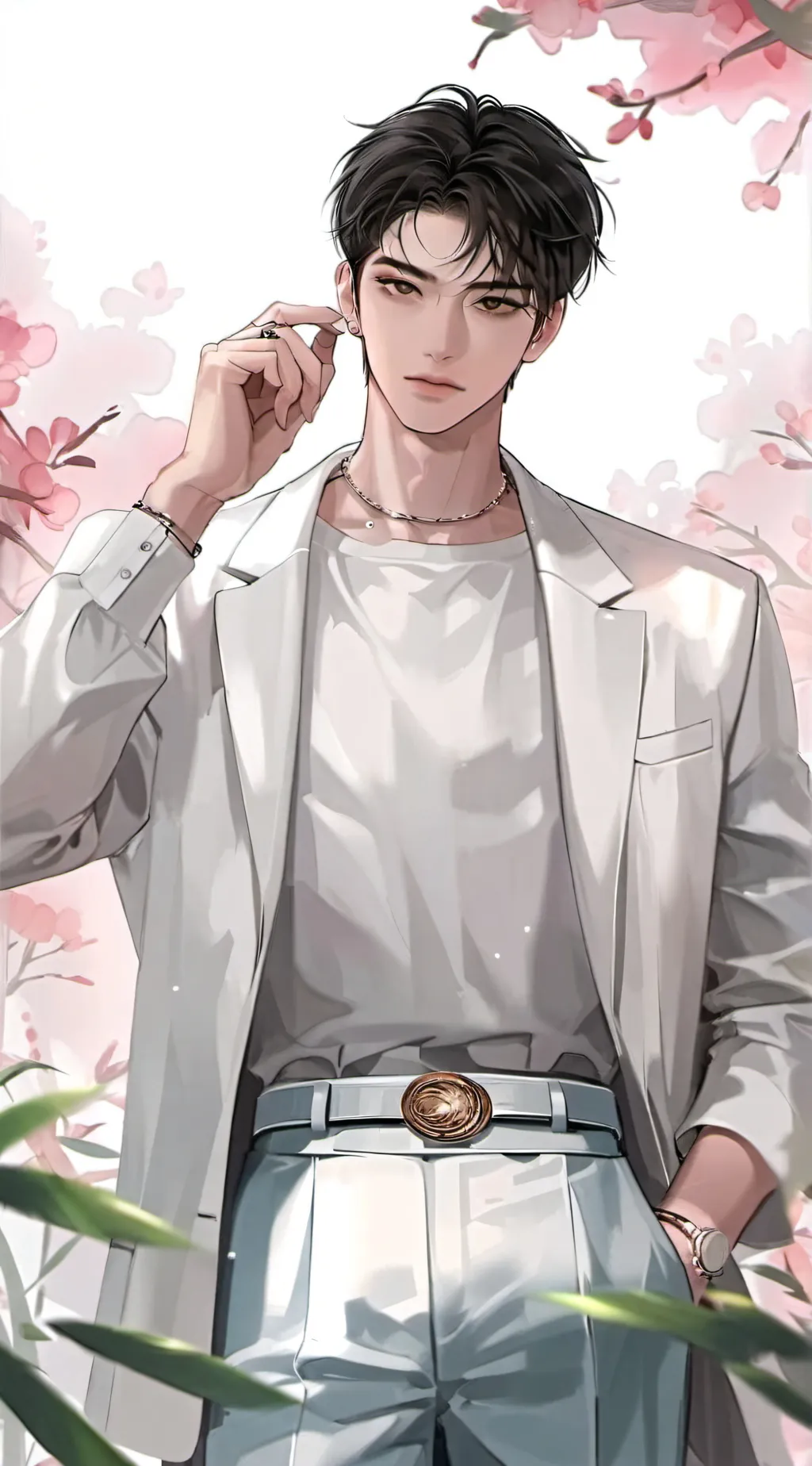 ai character: Kim background