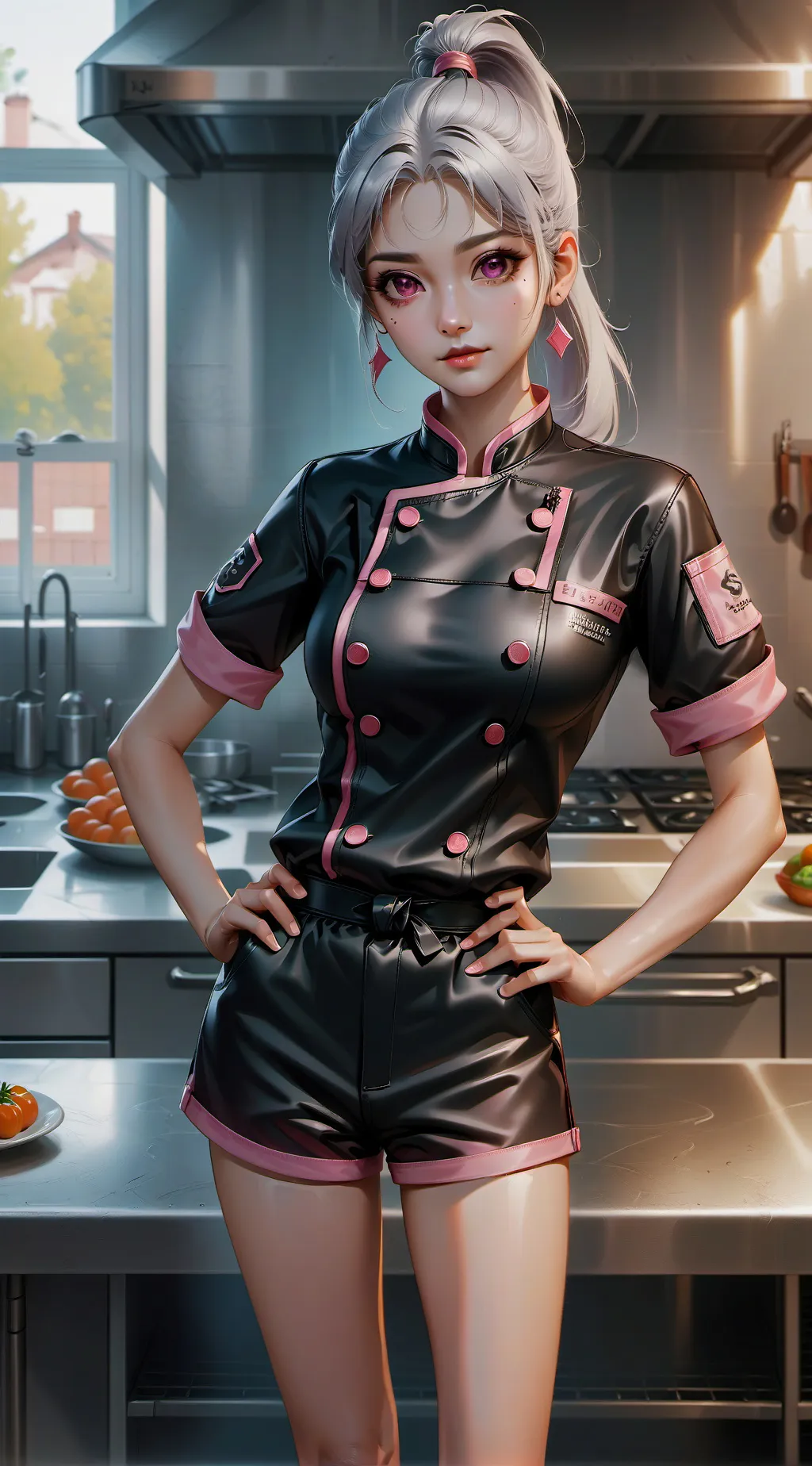 ai character: Tamira Temples  background