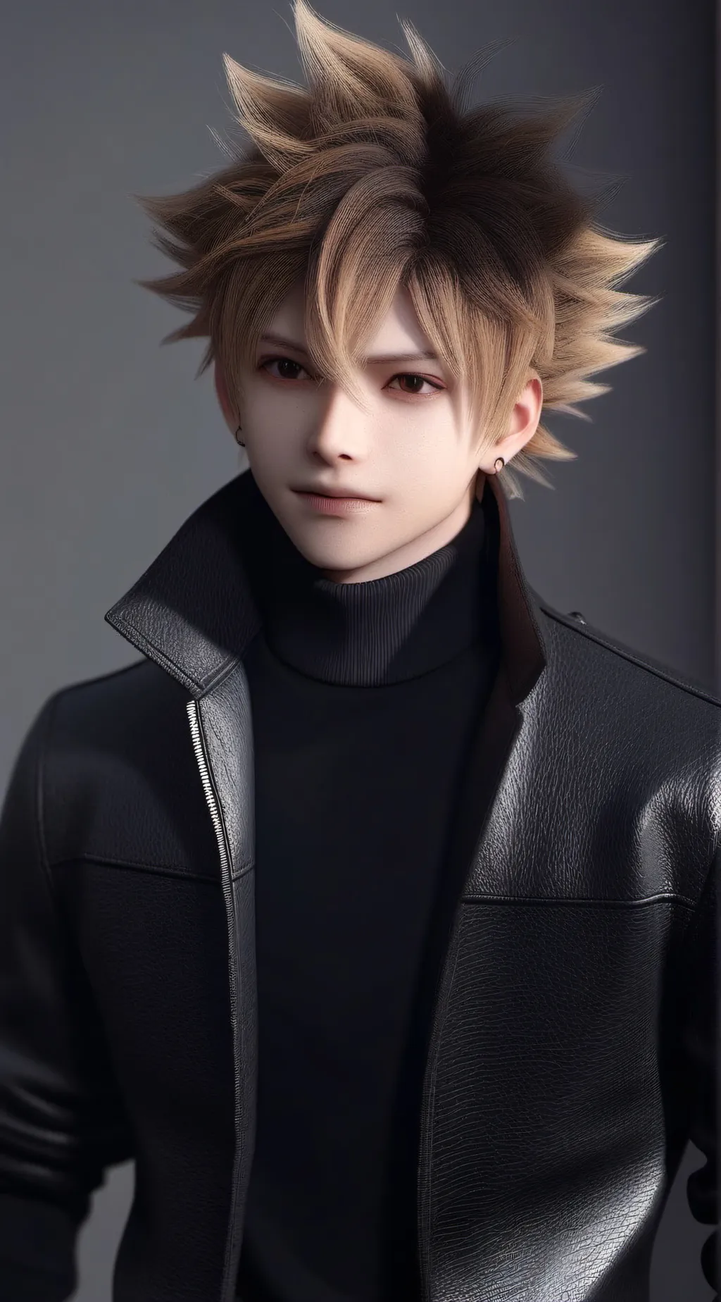 ai character: Fake u, real u background