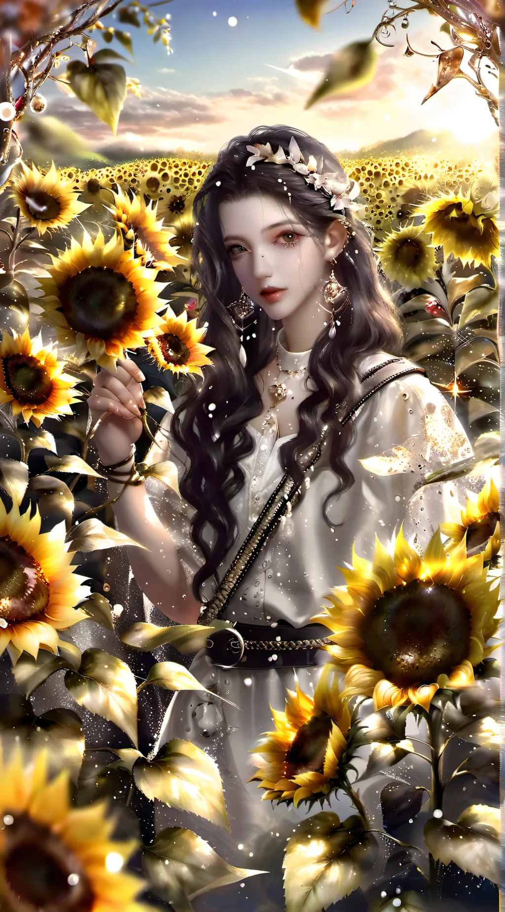 ai character: lare background