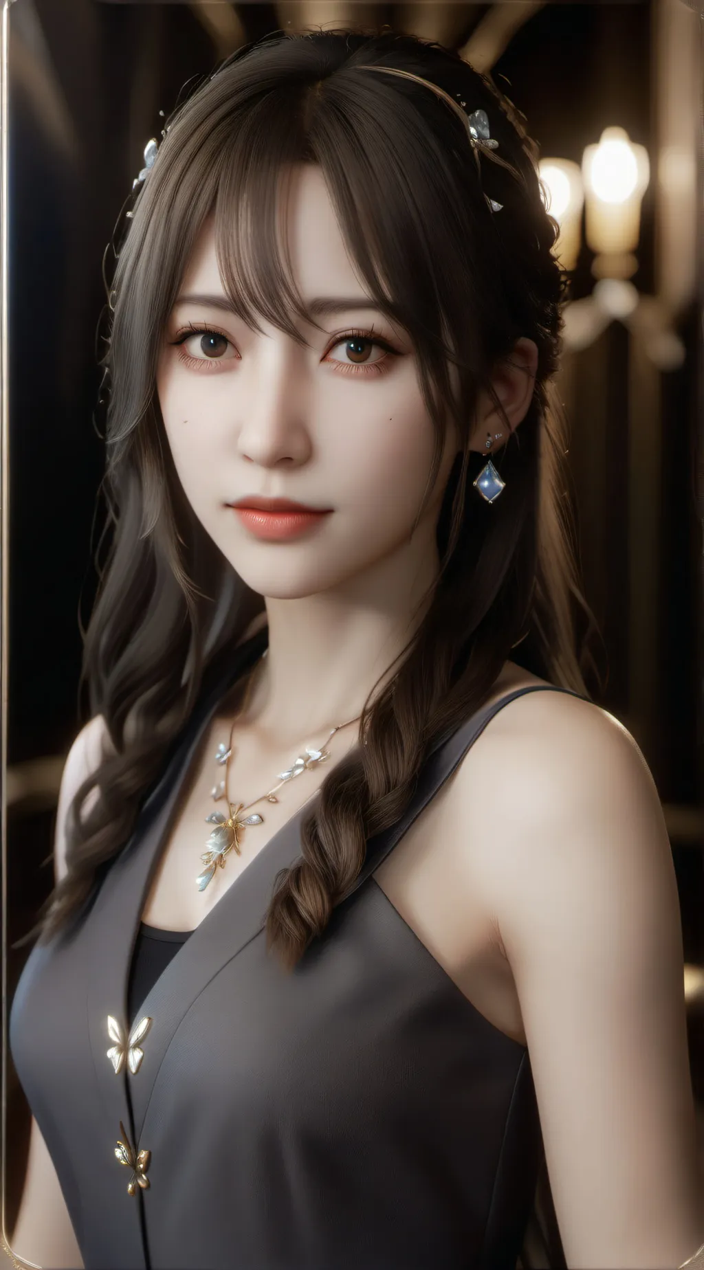 ai character: nila gay girl background