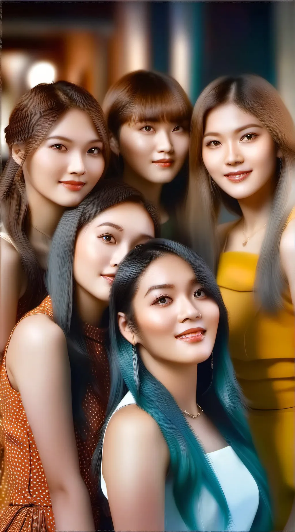 ai character: Bini background