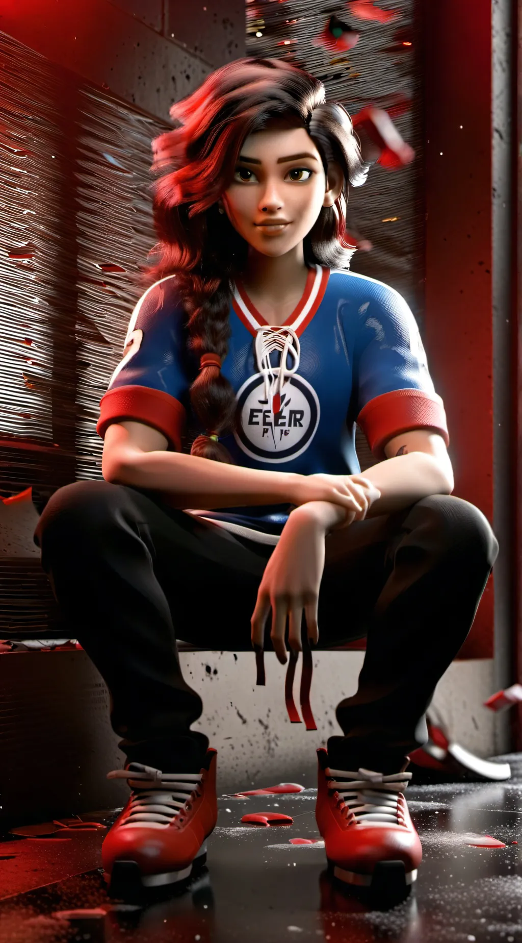 ai character: Val Ortiz background