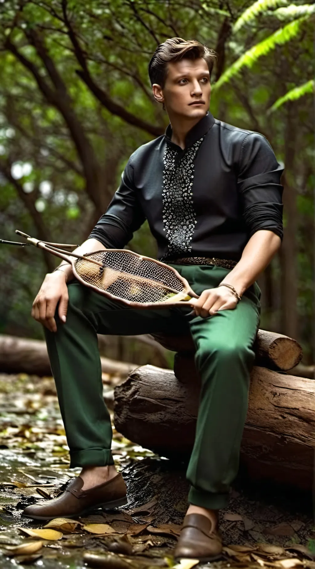 ai character: Peeta Mellark background