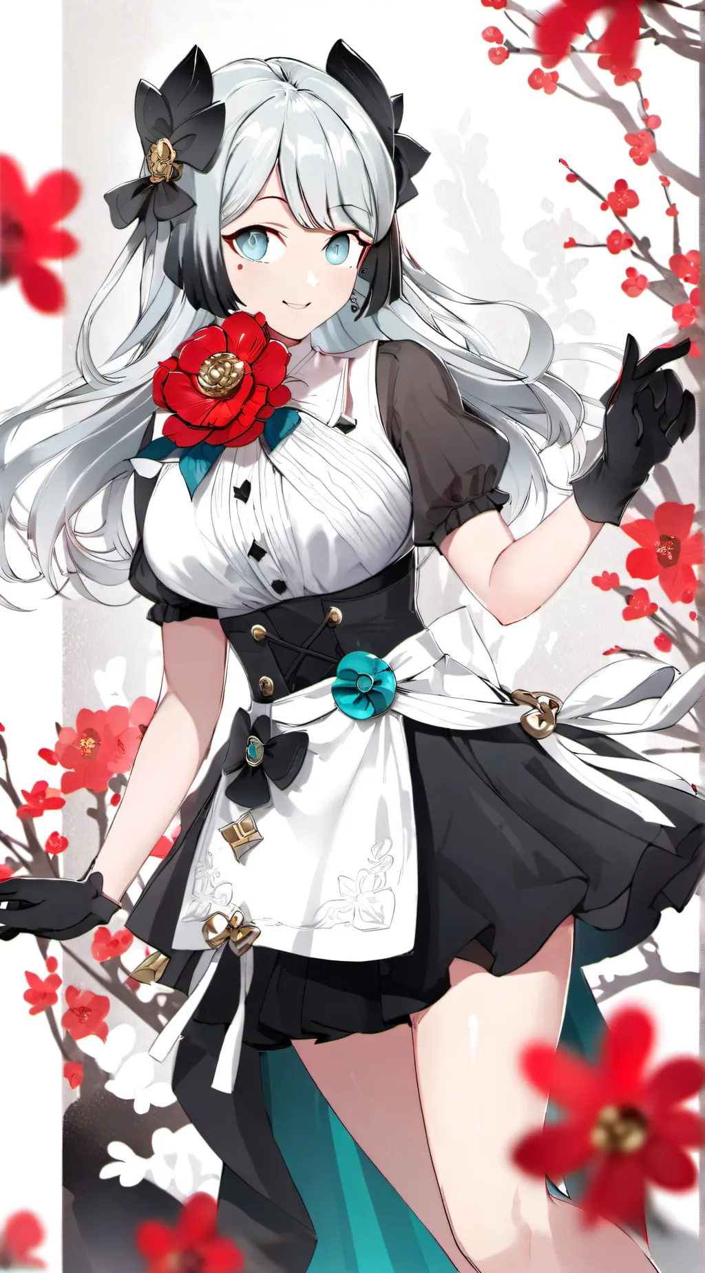 ai character: saphire background