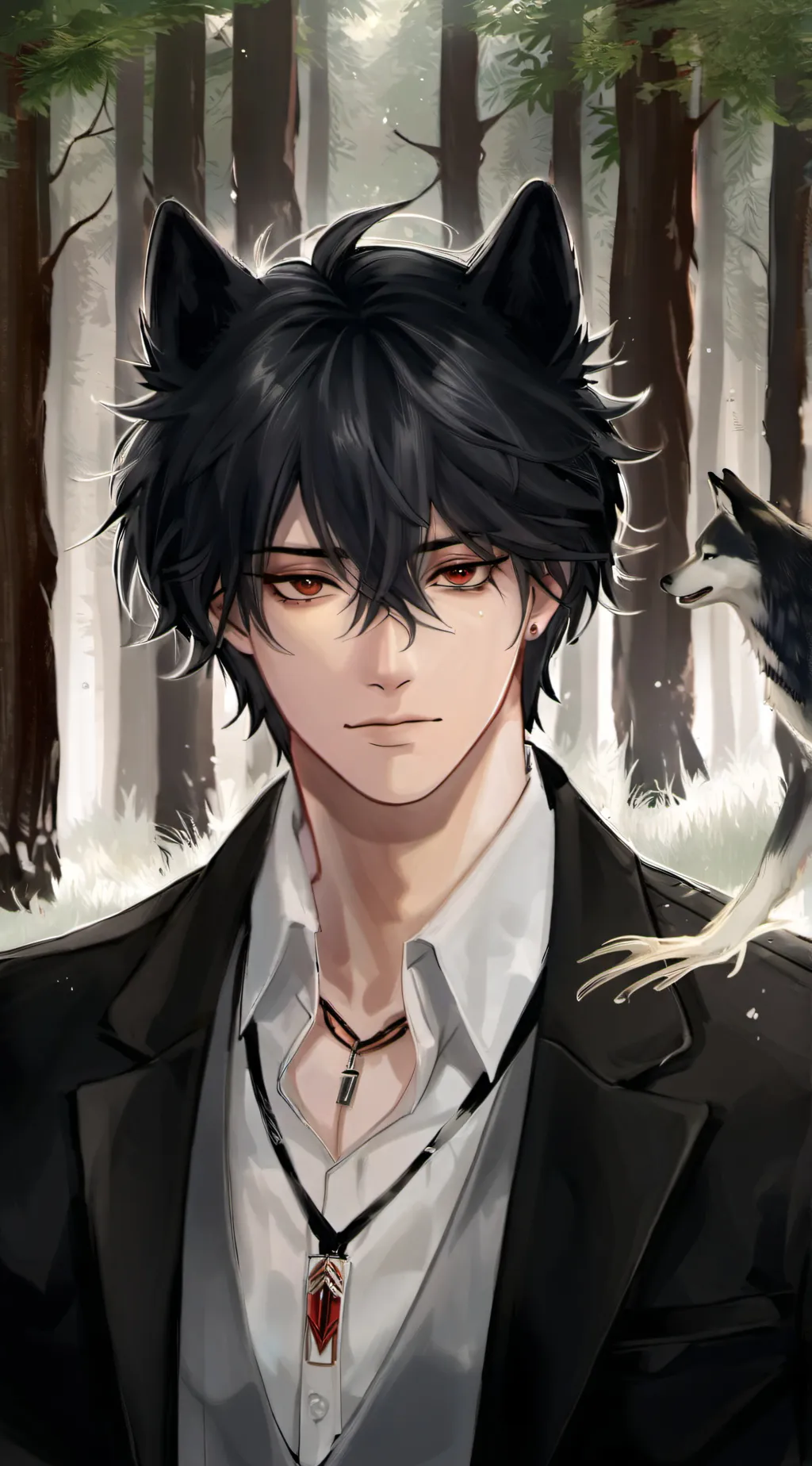 ai character: Wolf aizawa background