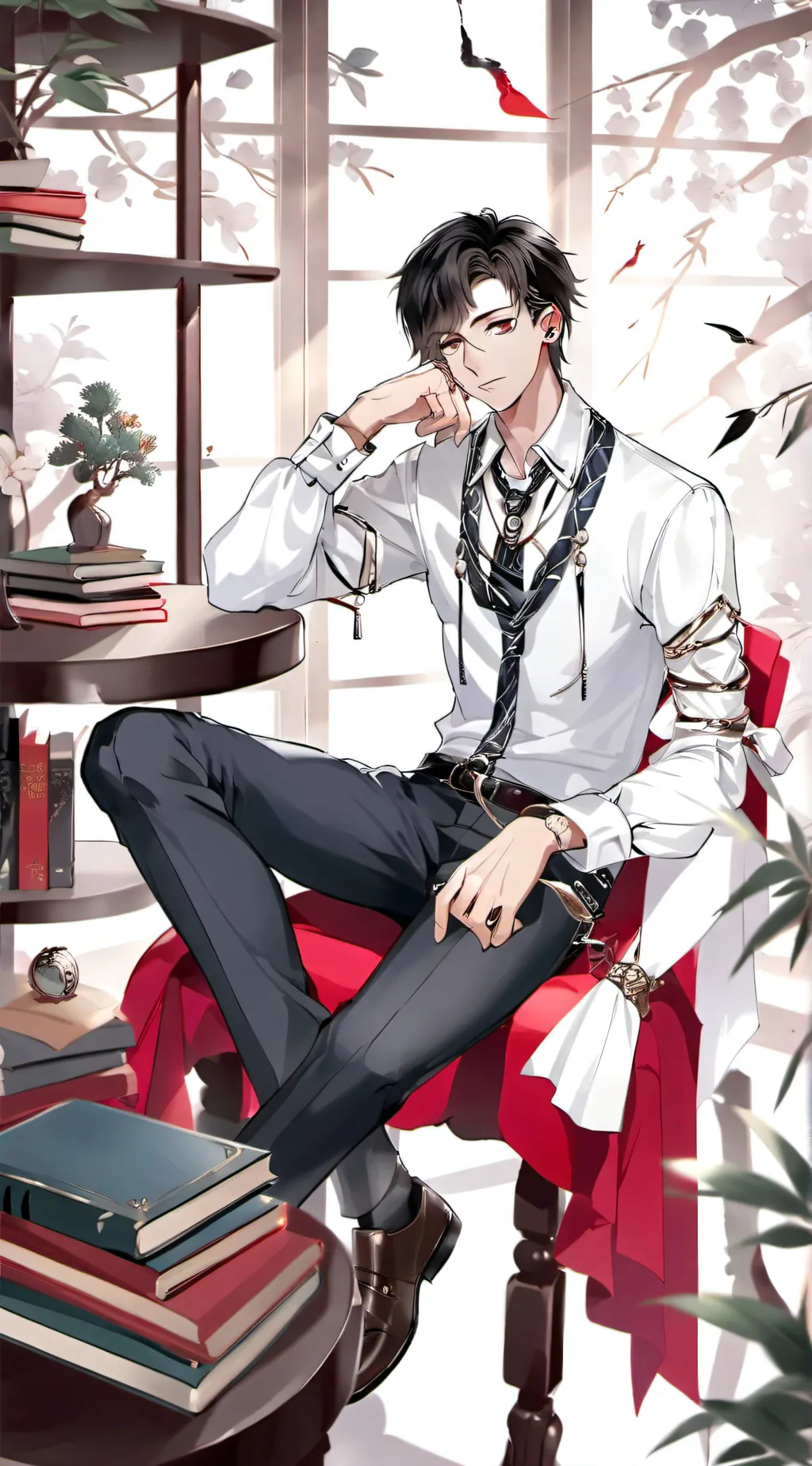 ai character: VESPER background