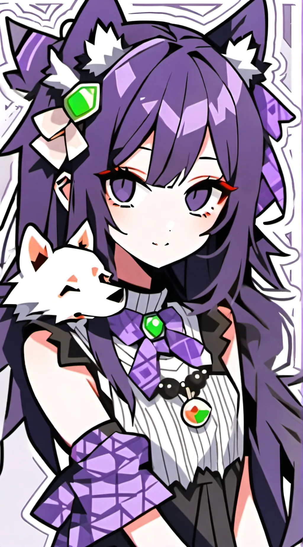 ai character: Luzy background