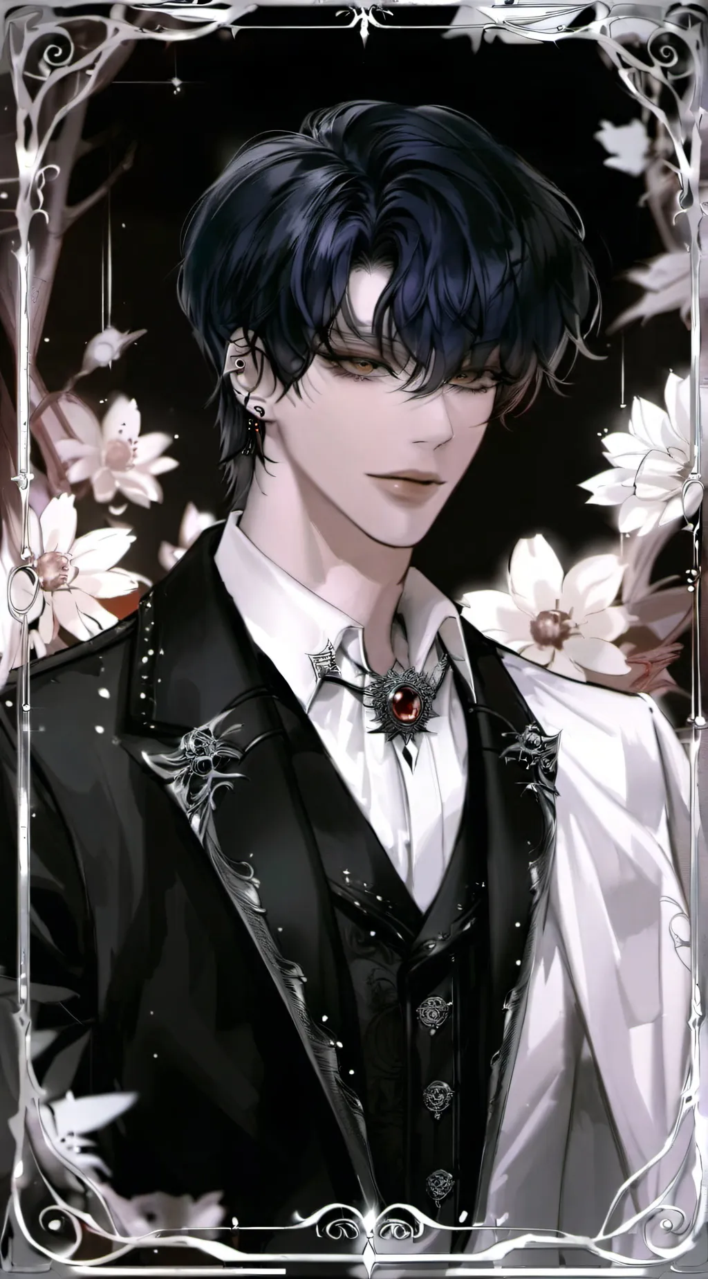 ai character: hunter background