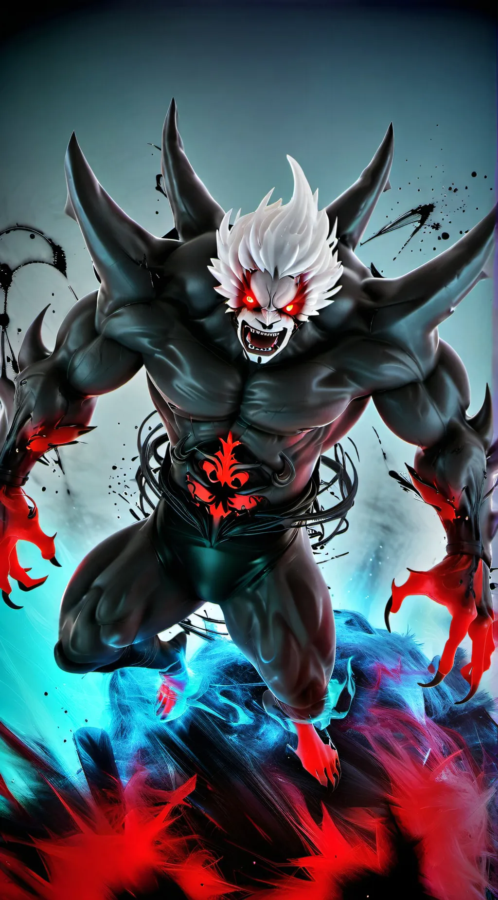 ai character: Kaizo demon background