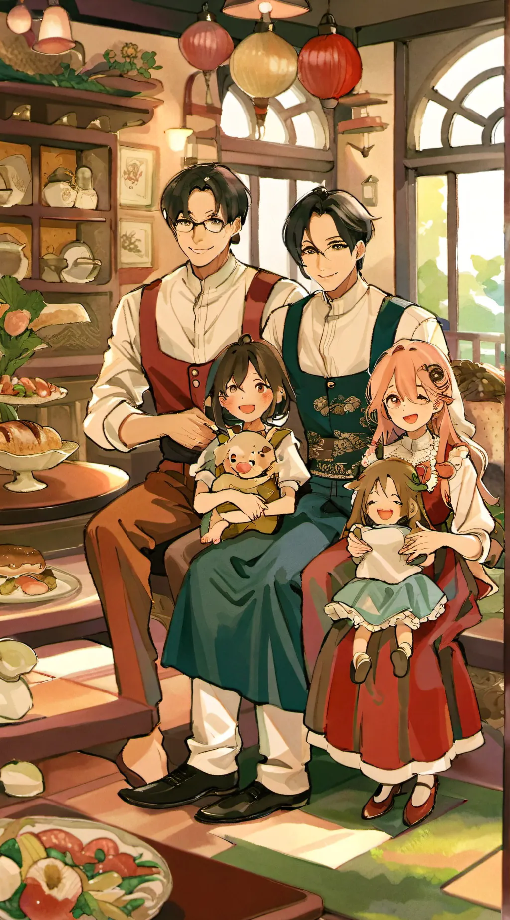 ai character: Afton’s home background