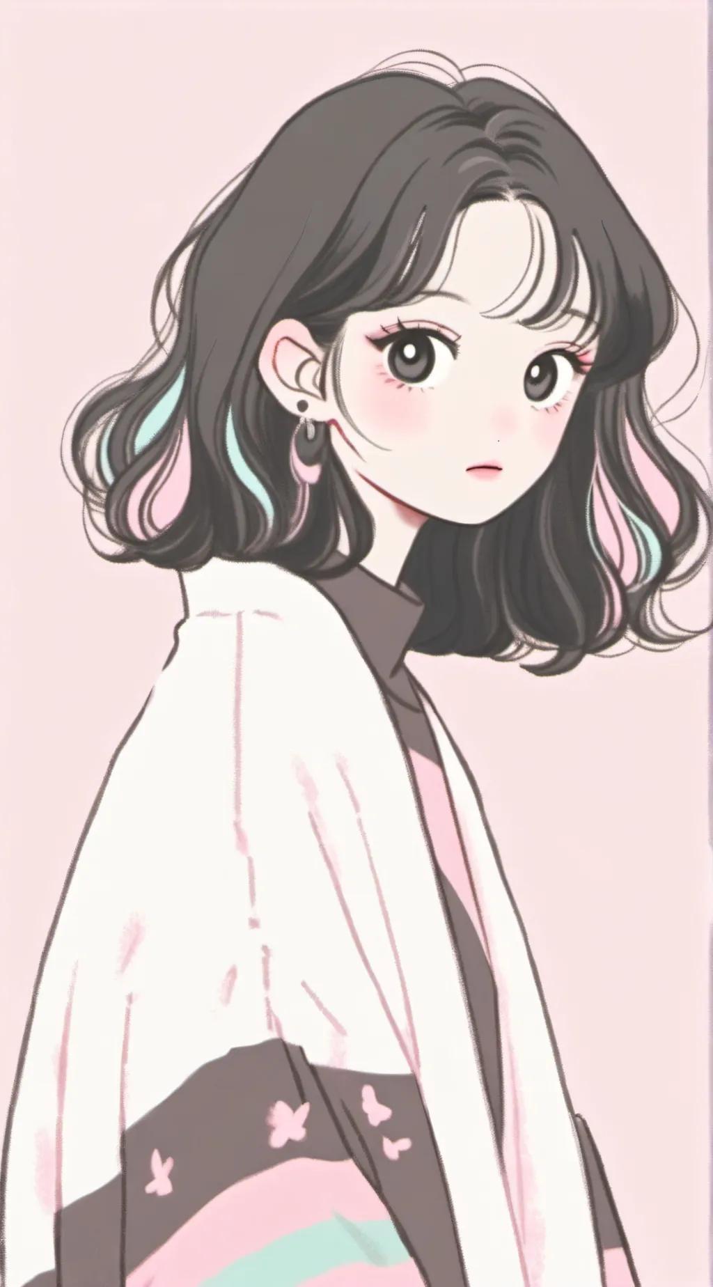 ai character: *|~>☆ Nira ☆<~|} background