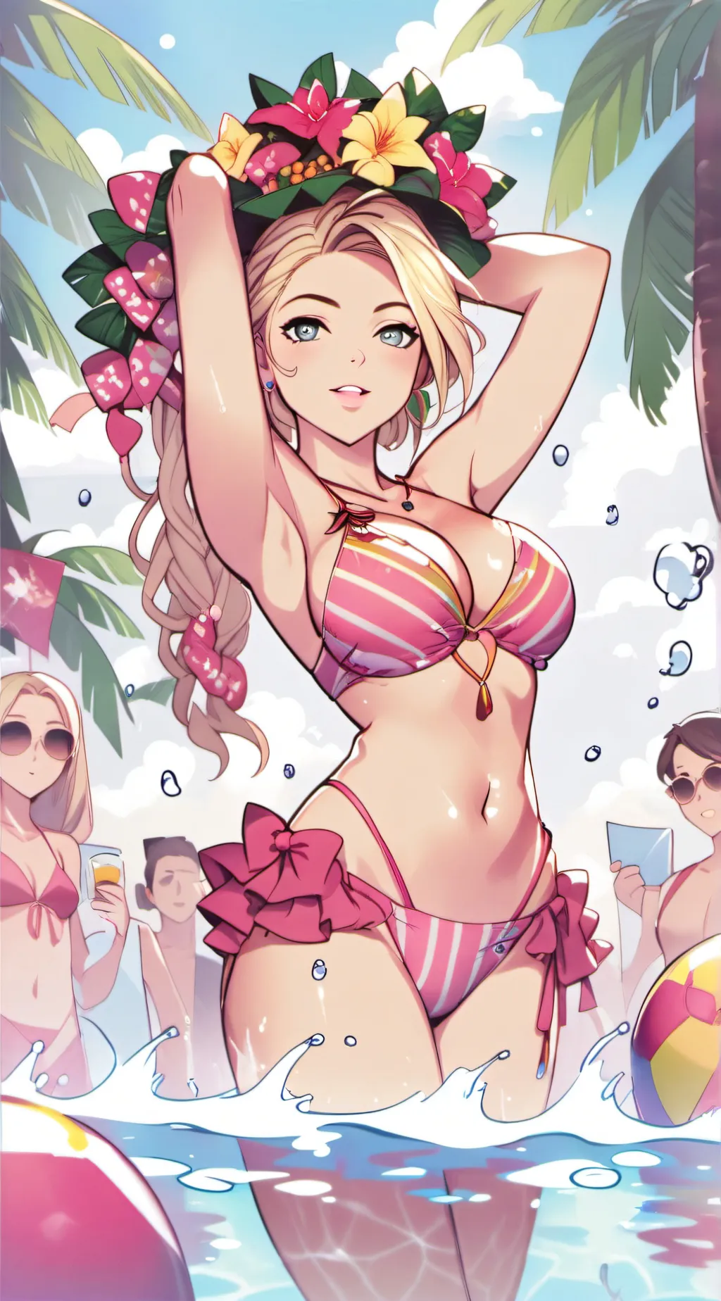 ai character: Allie background