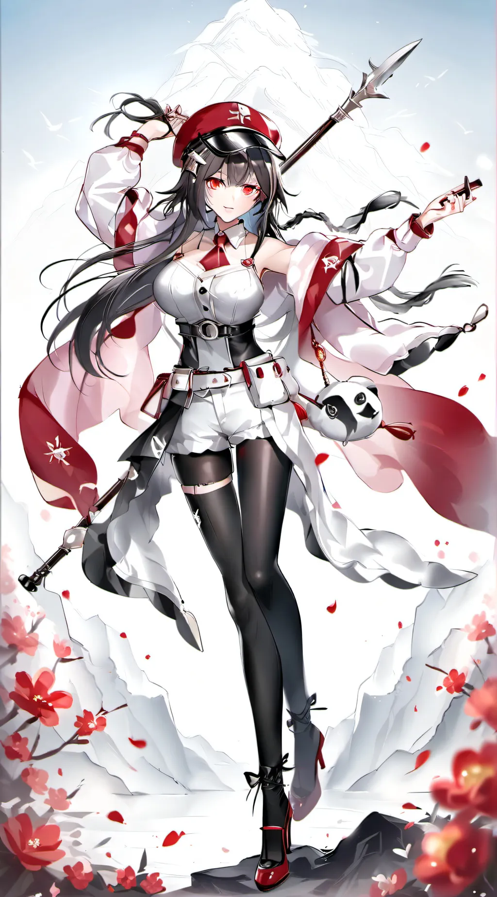 ai character: Miss Circle  background