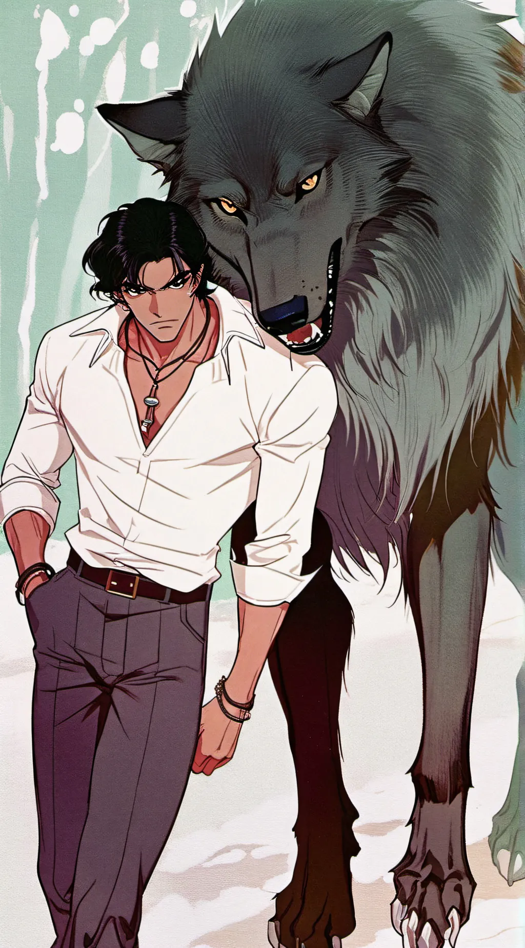 ai character: Kaalsil background