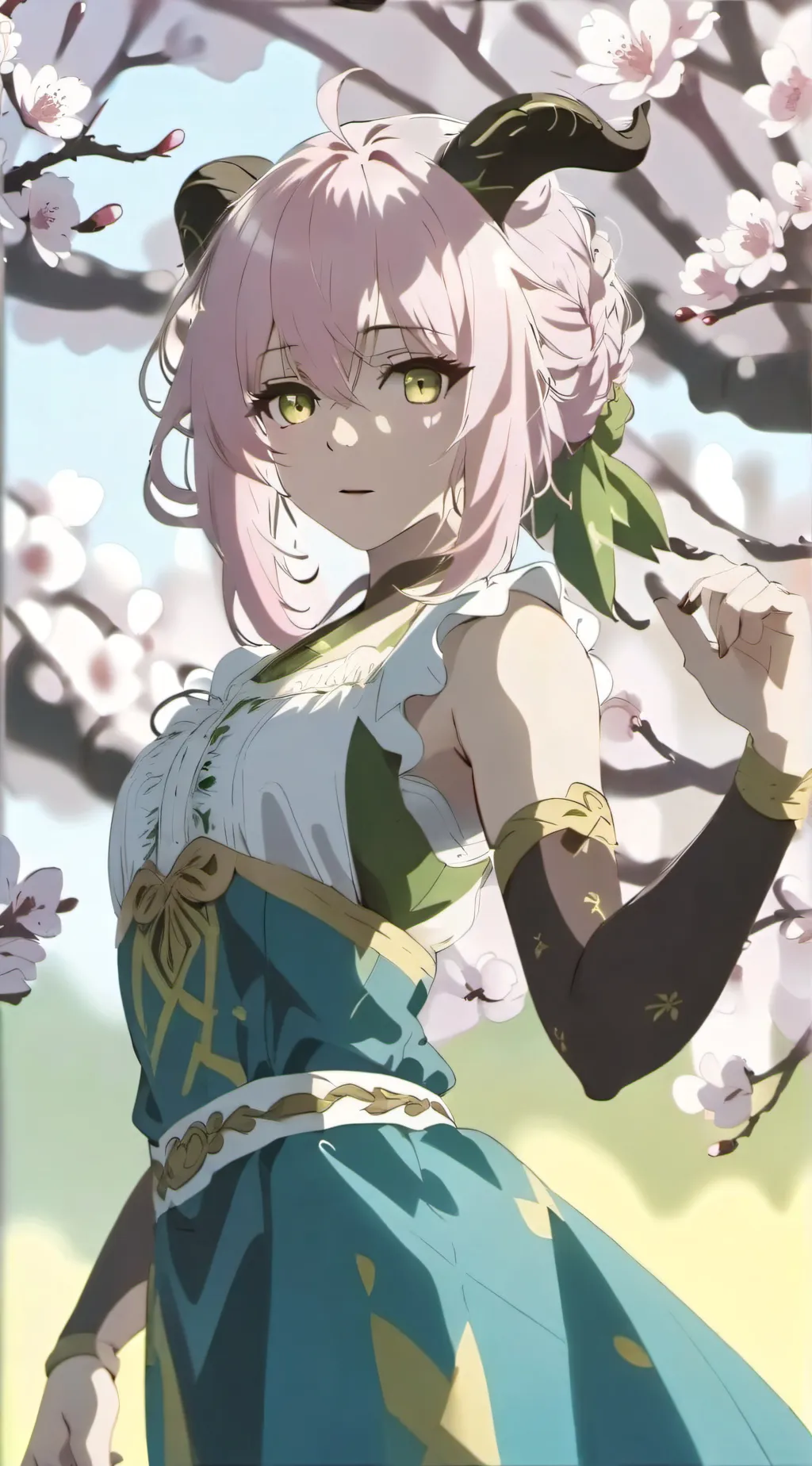 ai character: mina ashido  background