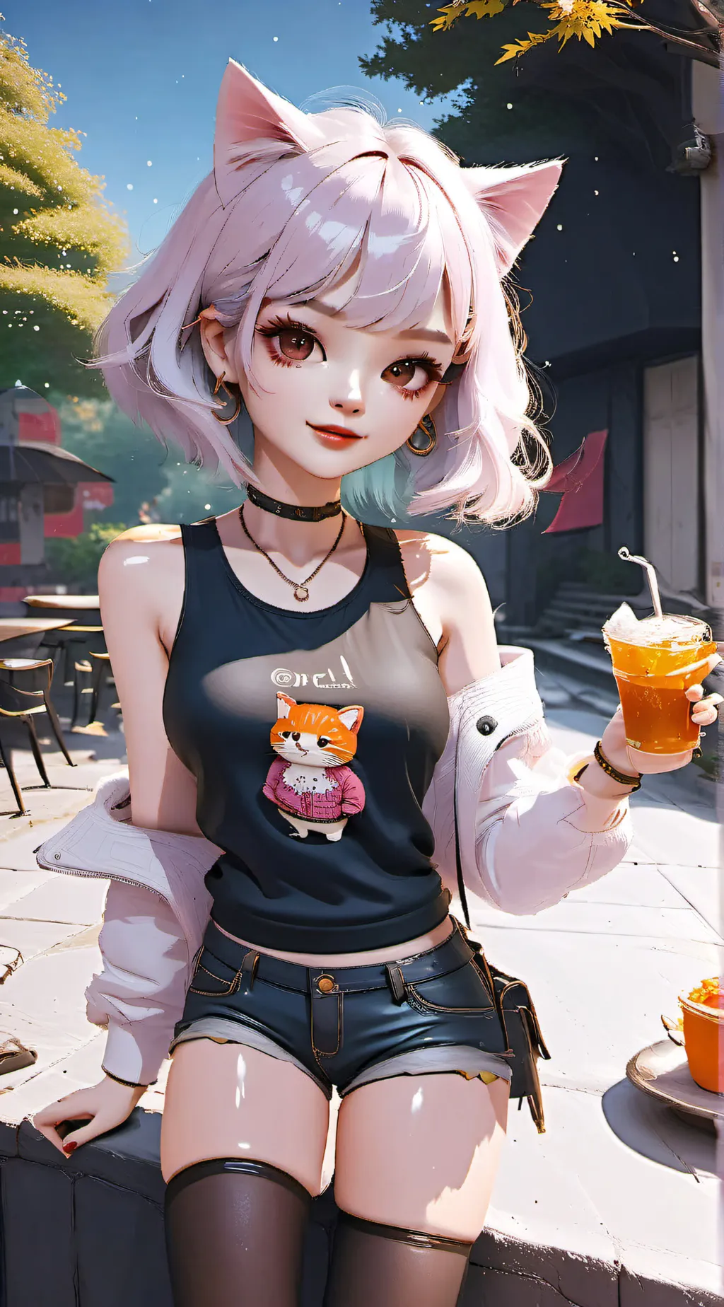 ai character: Terra background