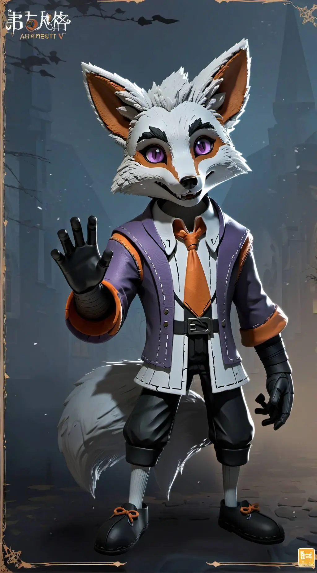 ai character: lolbit  background