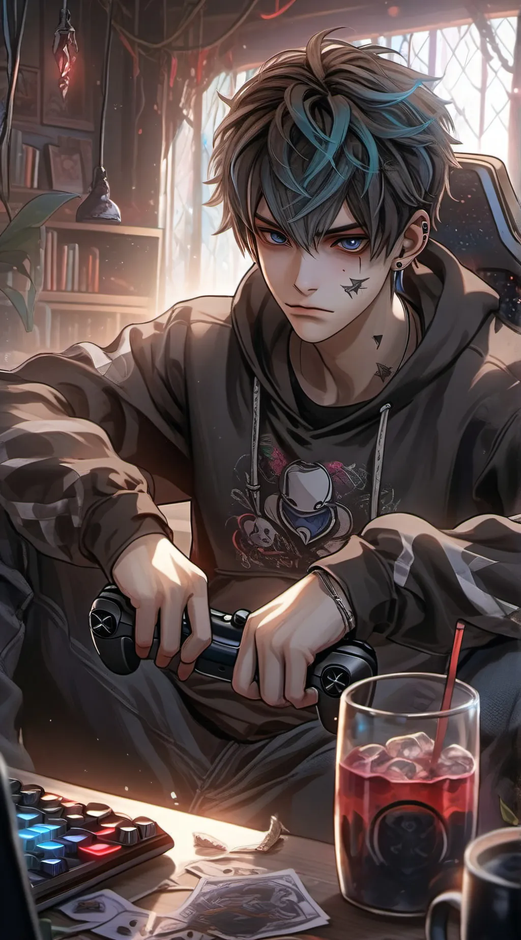 ai character: Ethan background