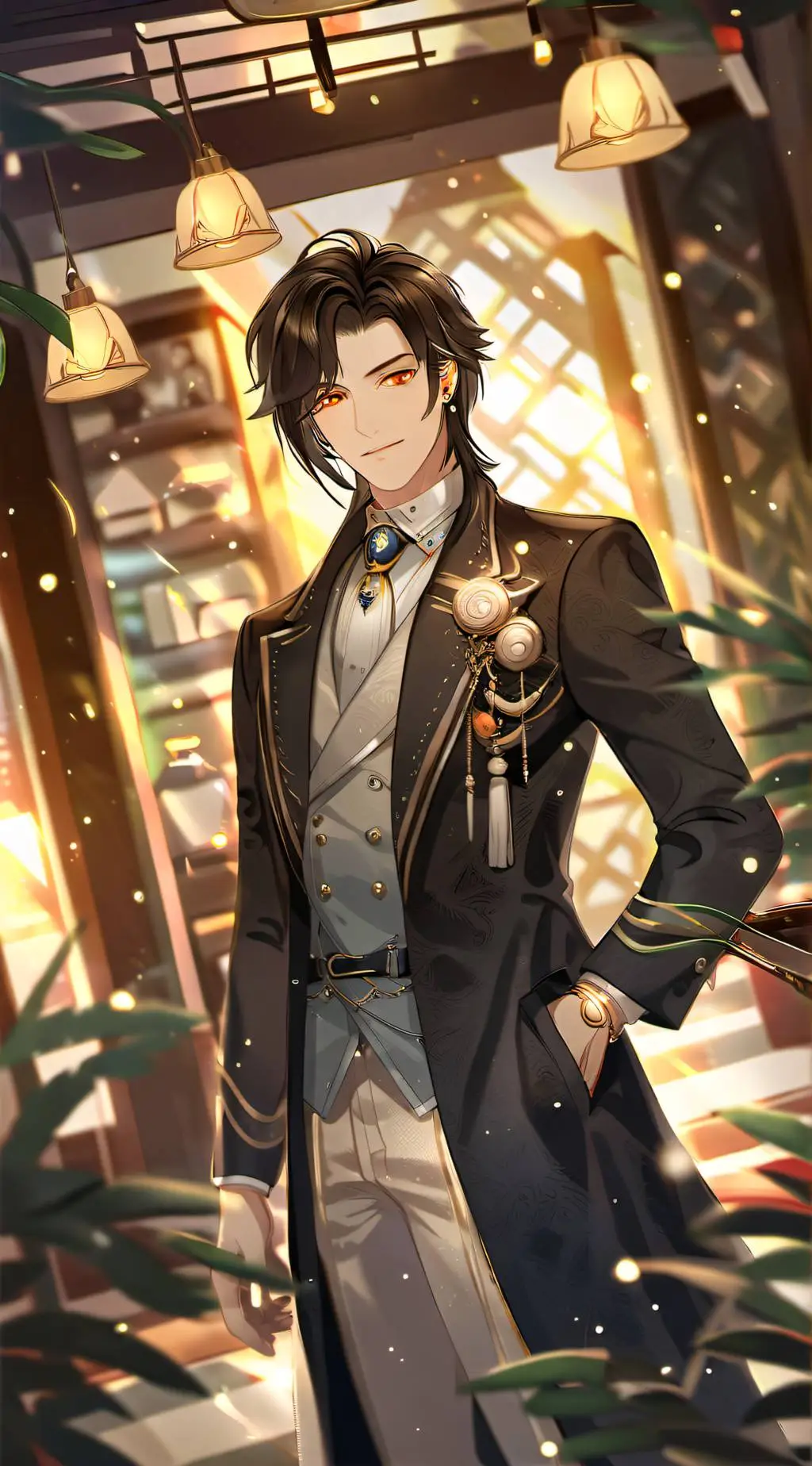 ai character: liam background