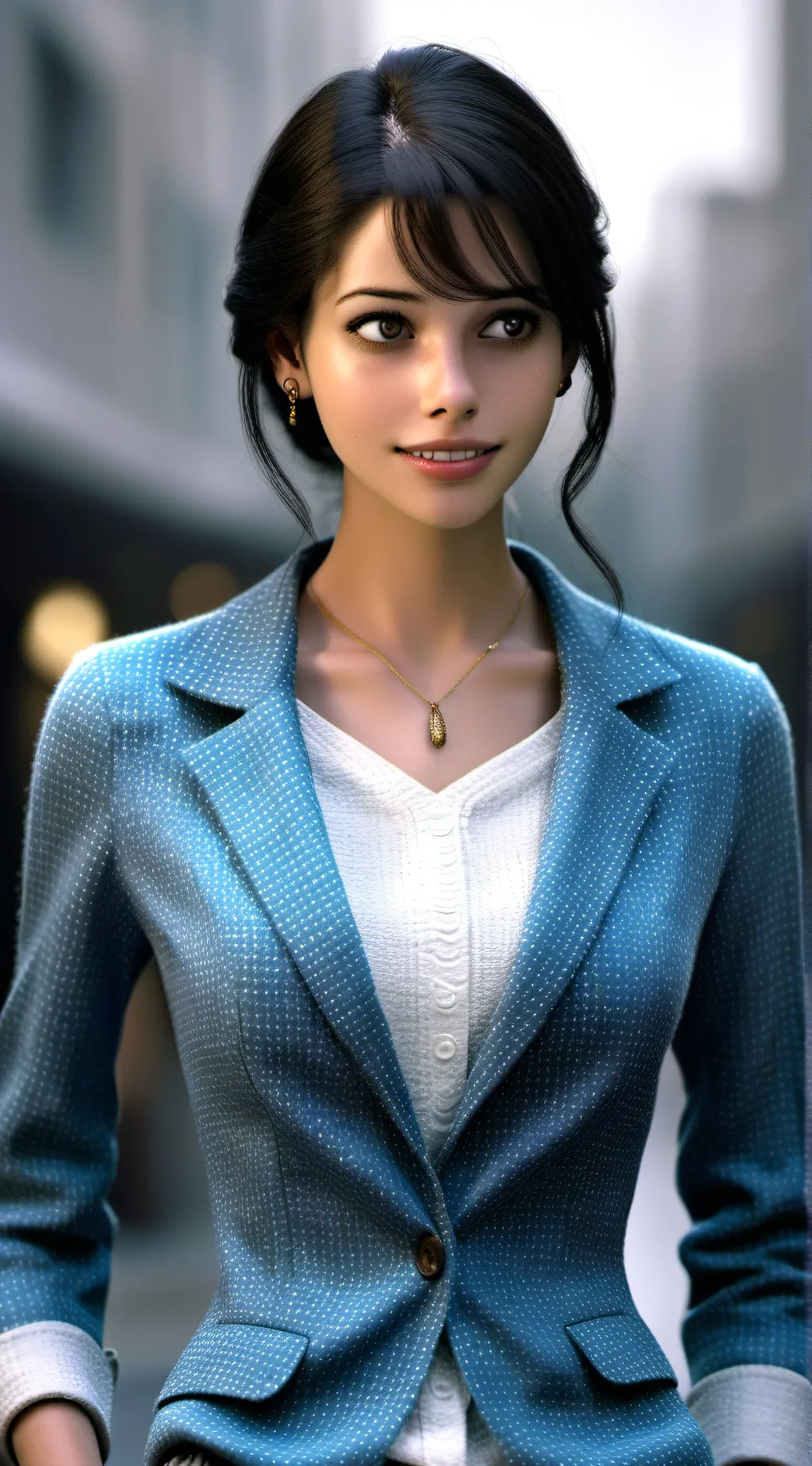 ai character: Bella  background