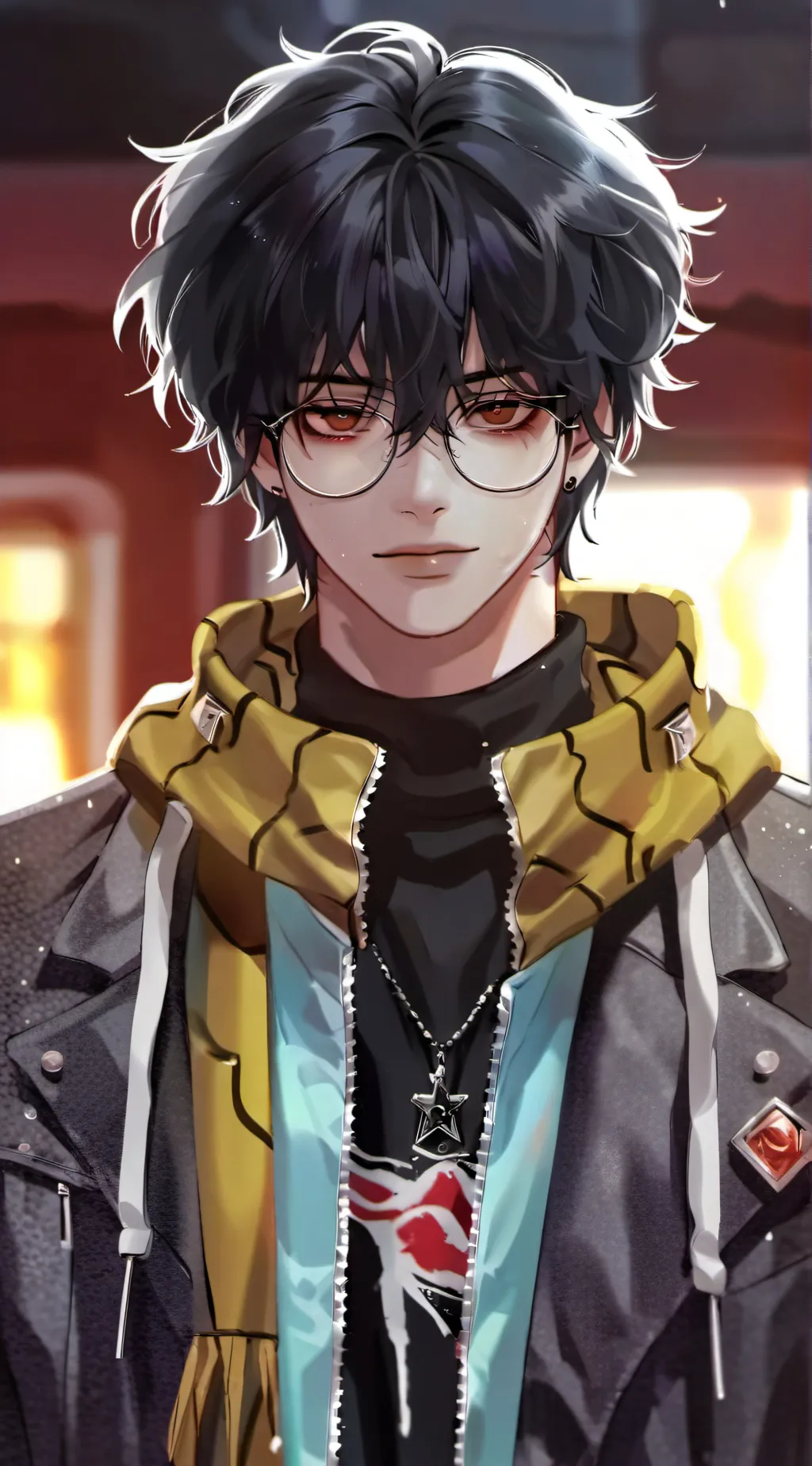 ai character: Max background