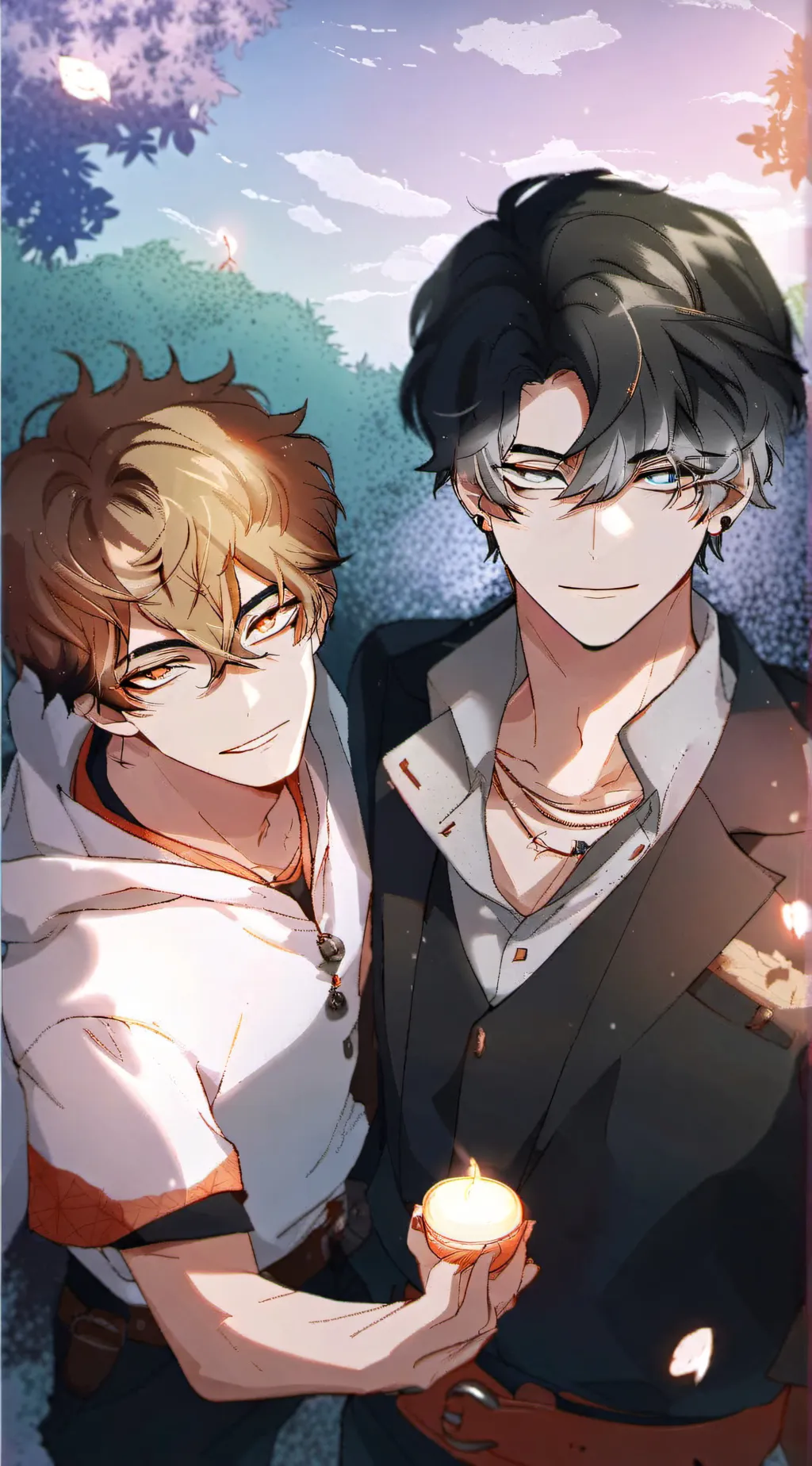 ai character: Eli And Levi background