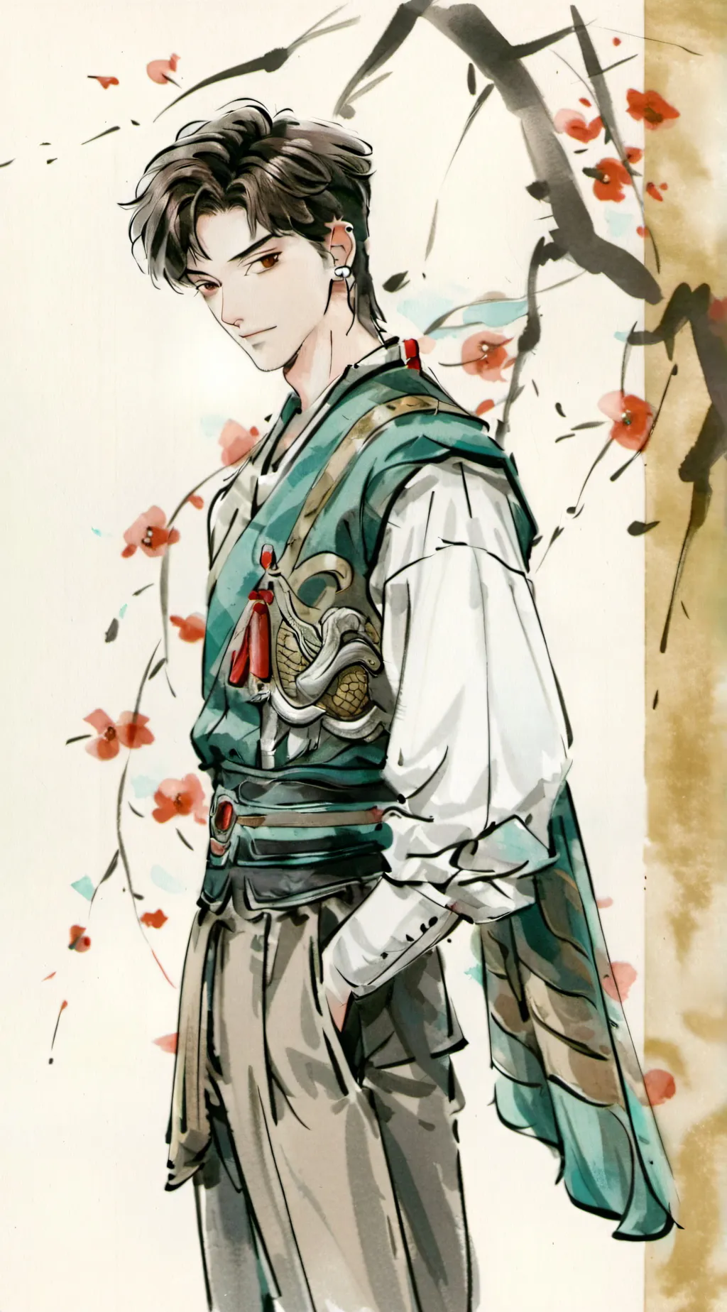 ai character: crazy ex bf background