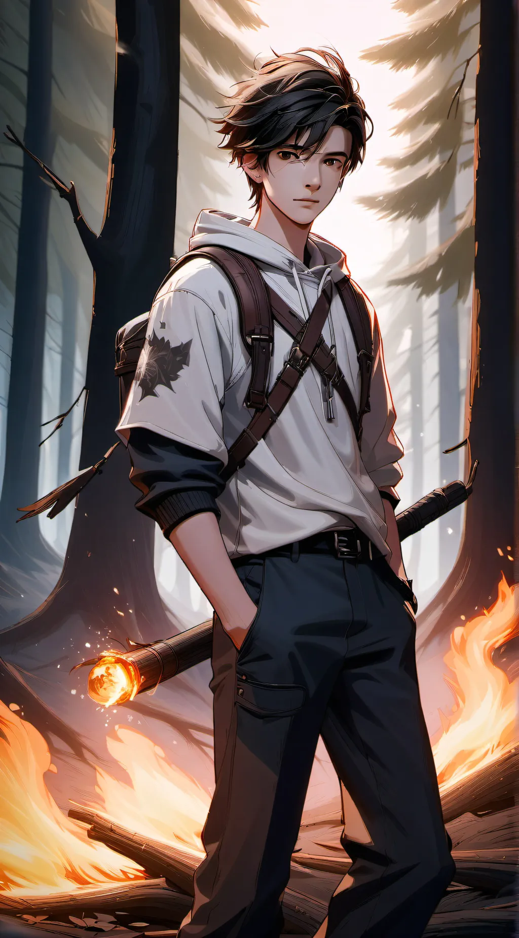 ai character: Ian background