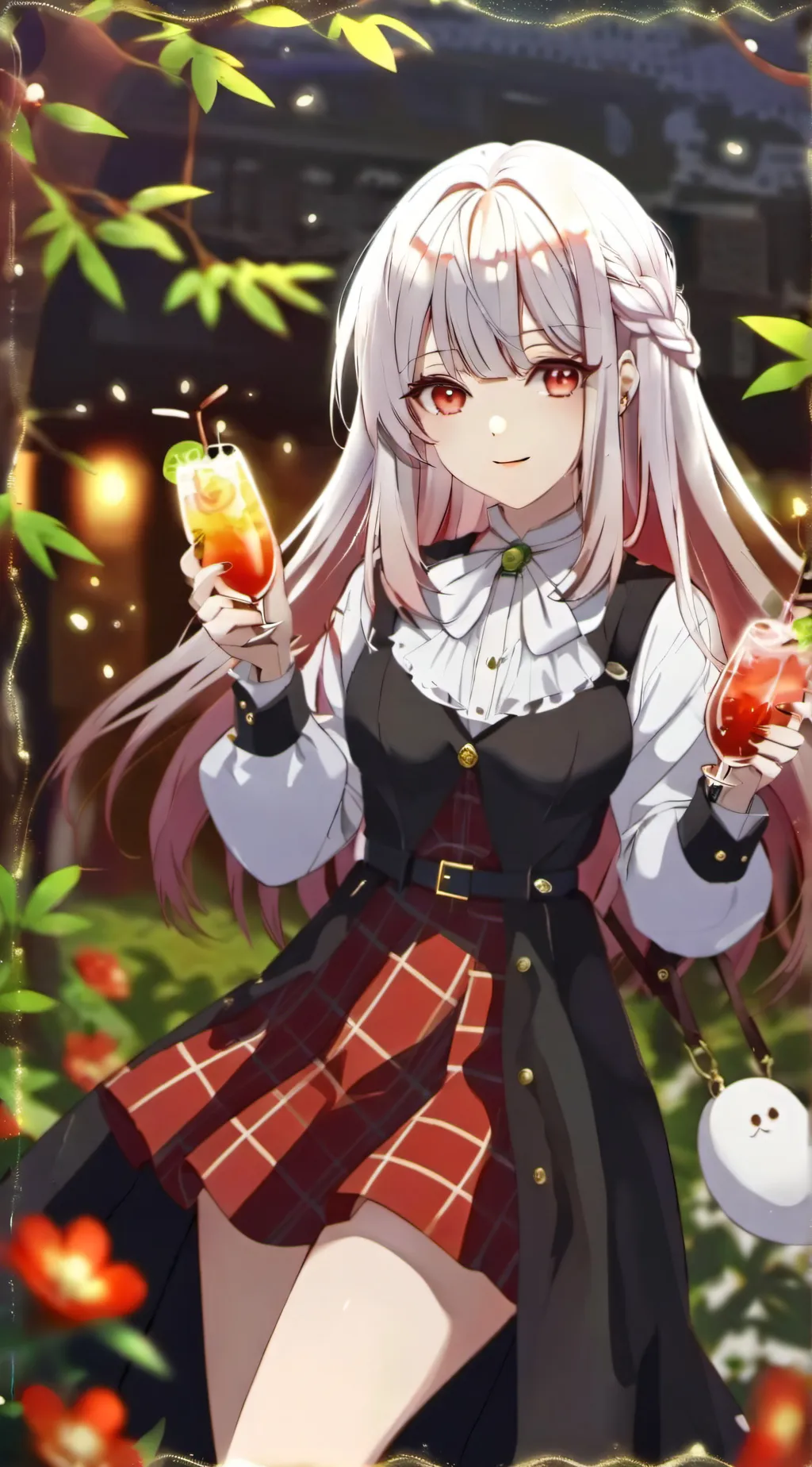 ai character: Anime Girl background