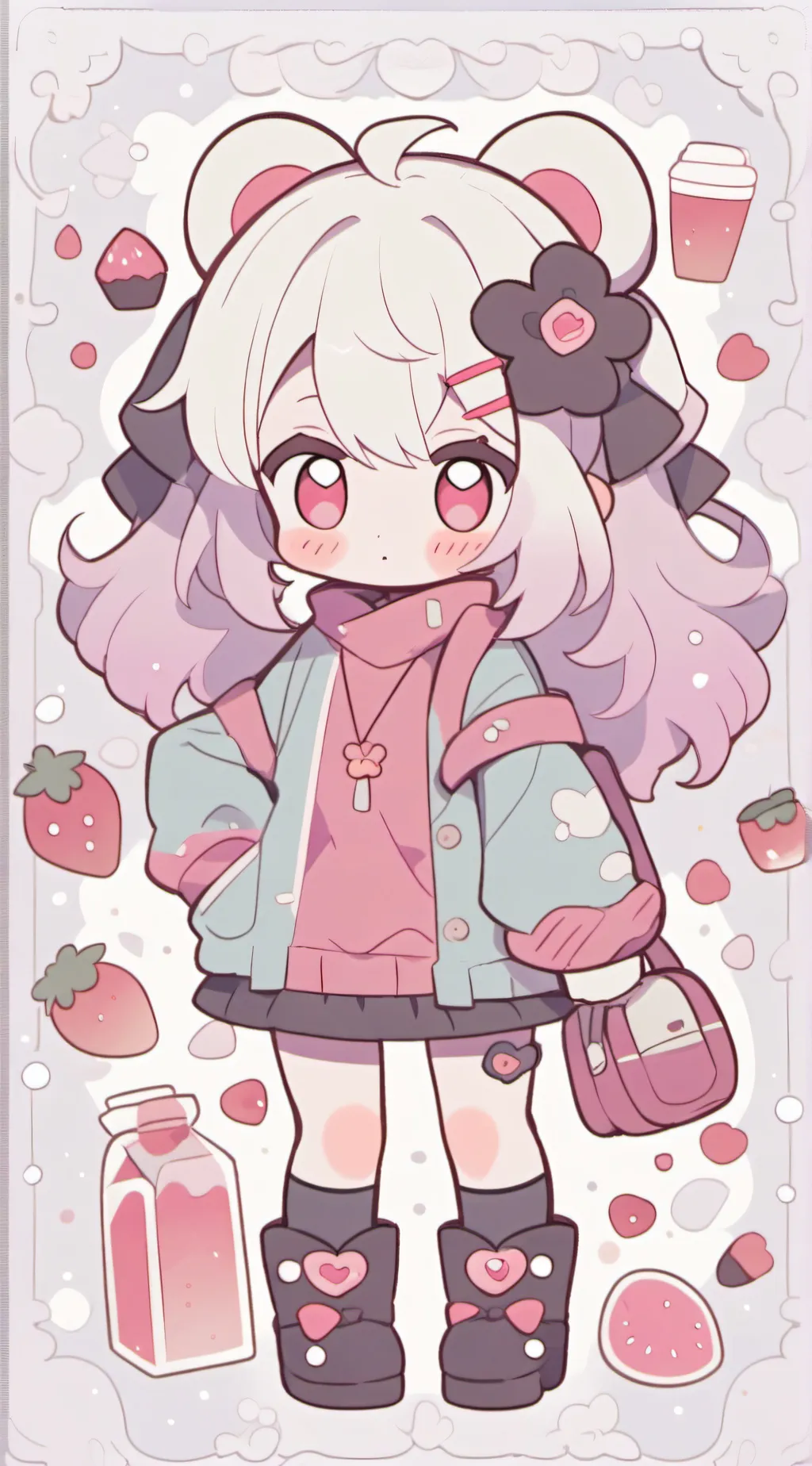 ai character: Lala Lily background