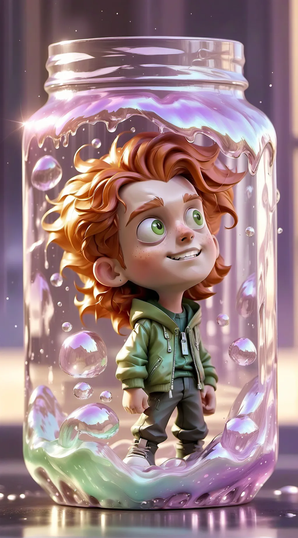 ai character: Fred background